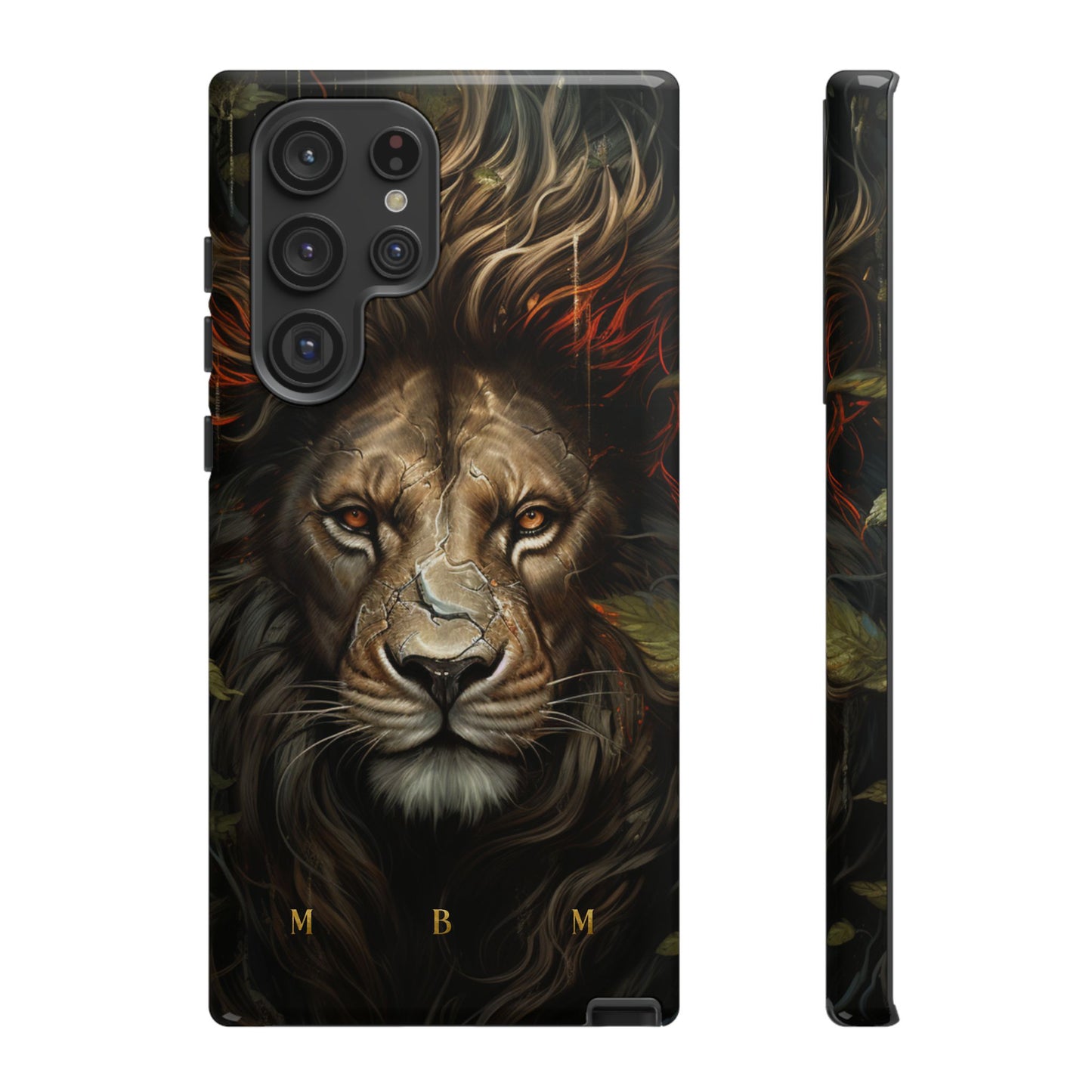 Dark Lion Samsung Galaxy S Tough Case
