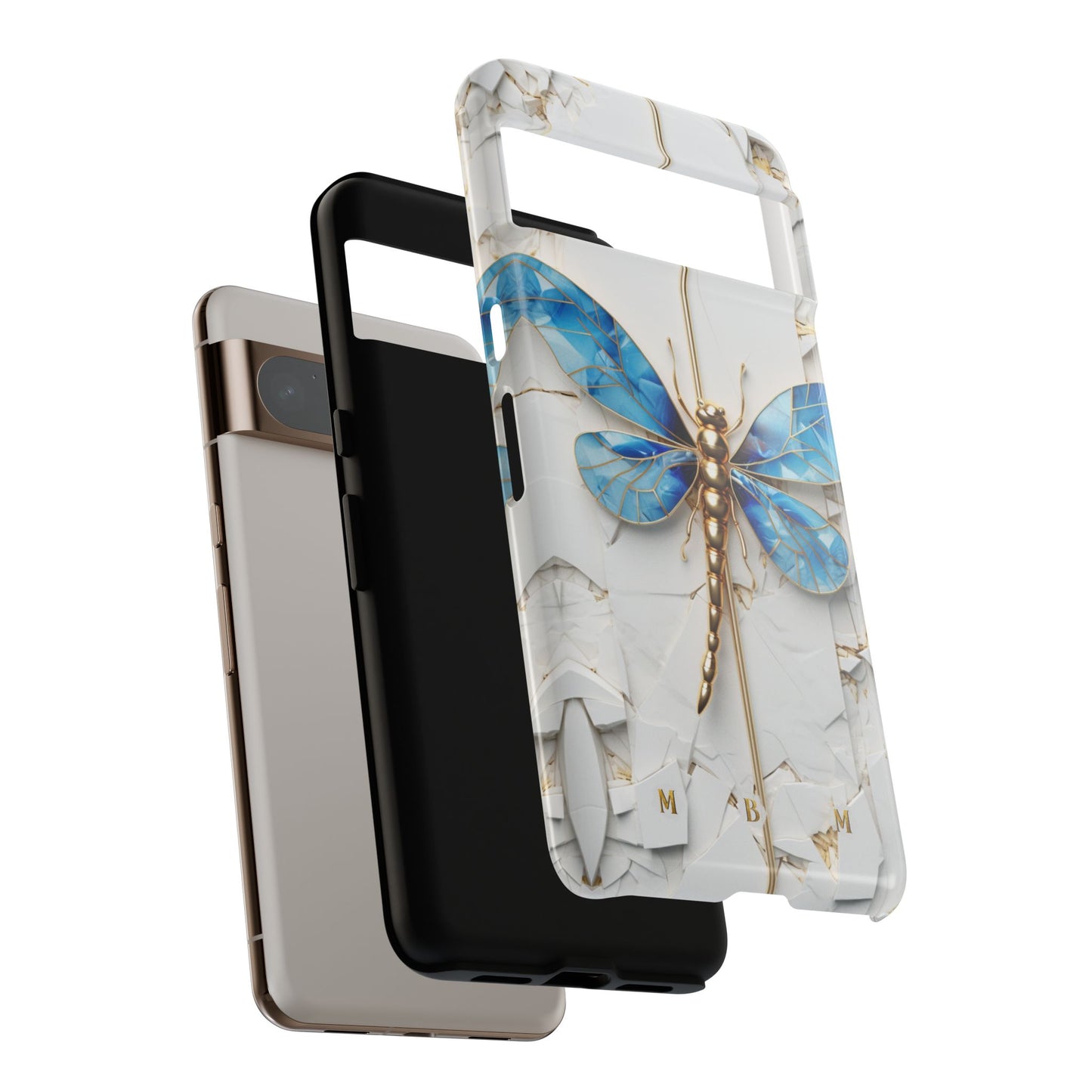 Dragonfly Blue Google Pixel Tough Case