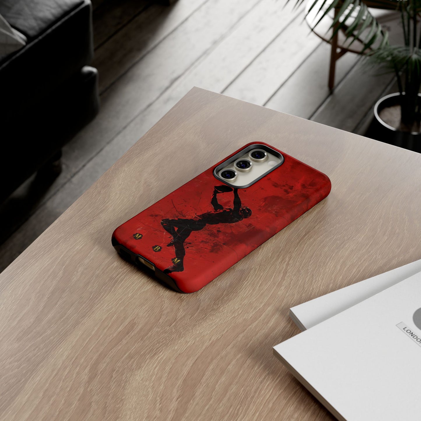 Red 1st & 10 Samsung Galaxy S Tough Case