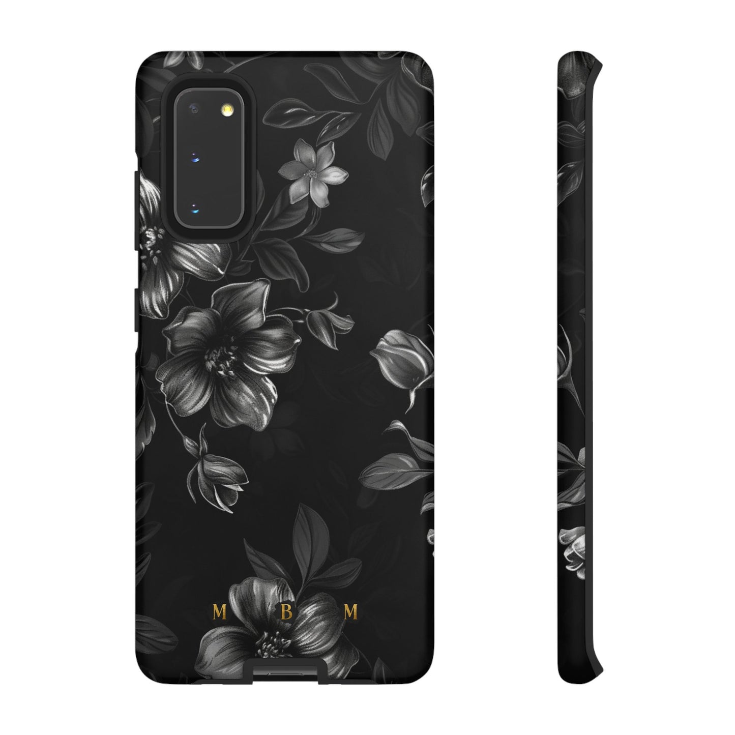 Midnight Flora Samsung Galaxy S Tough Case