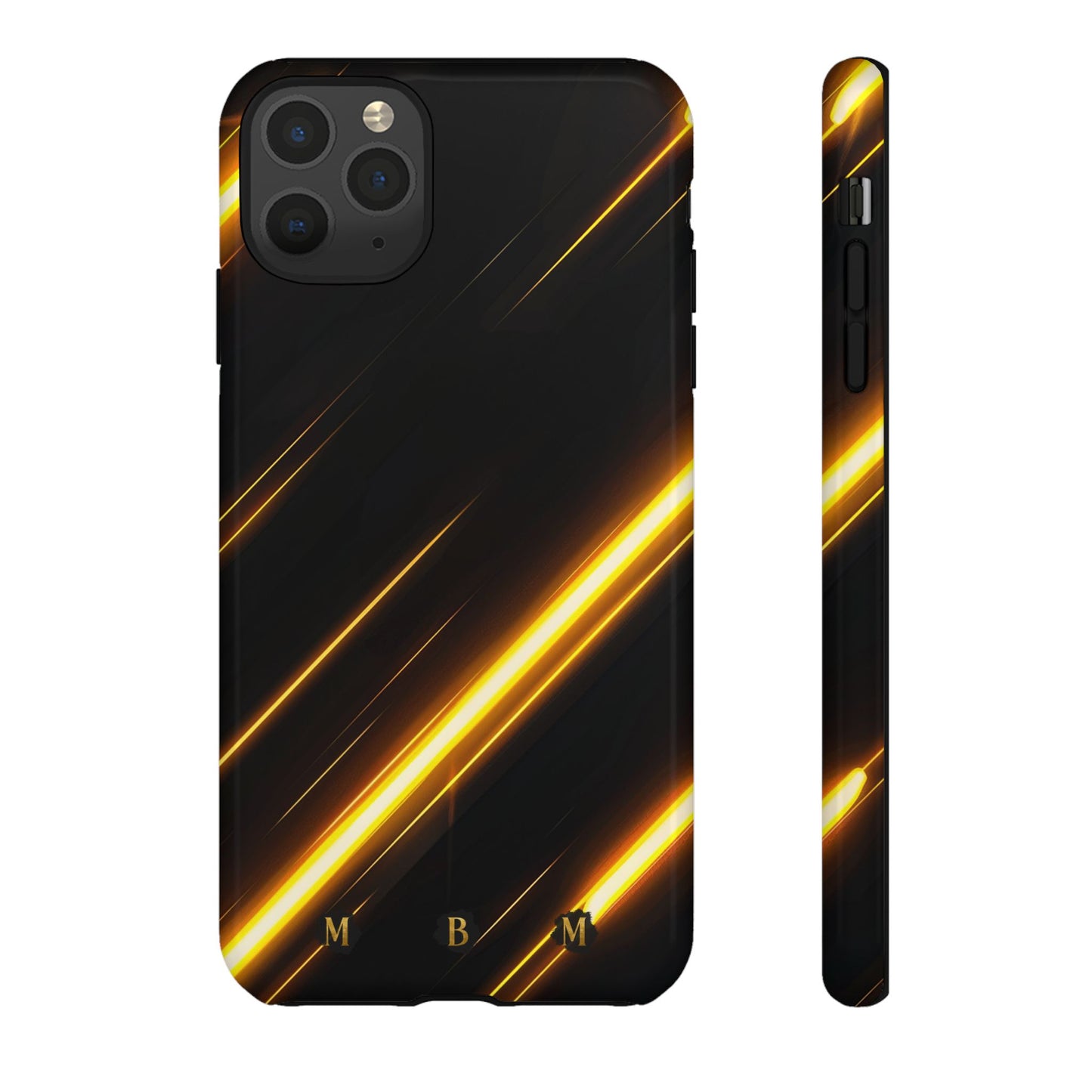 Golden Pulse iPhone Tough Case