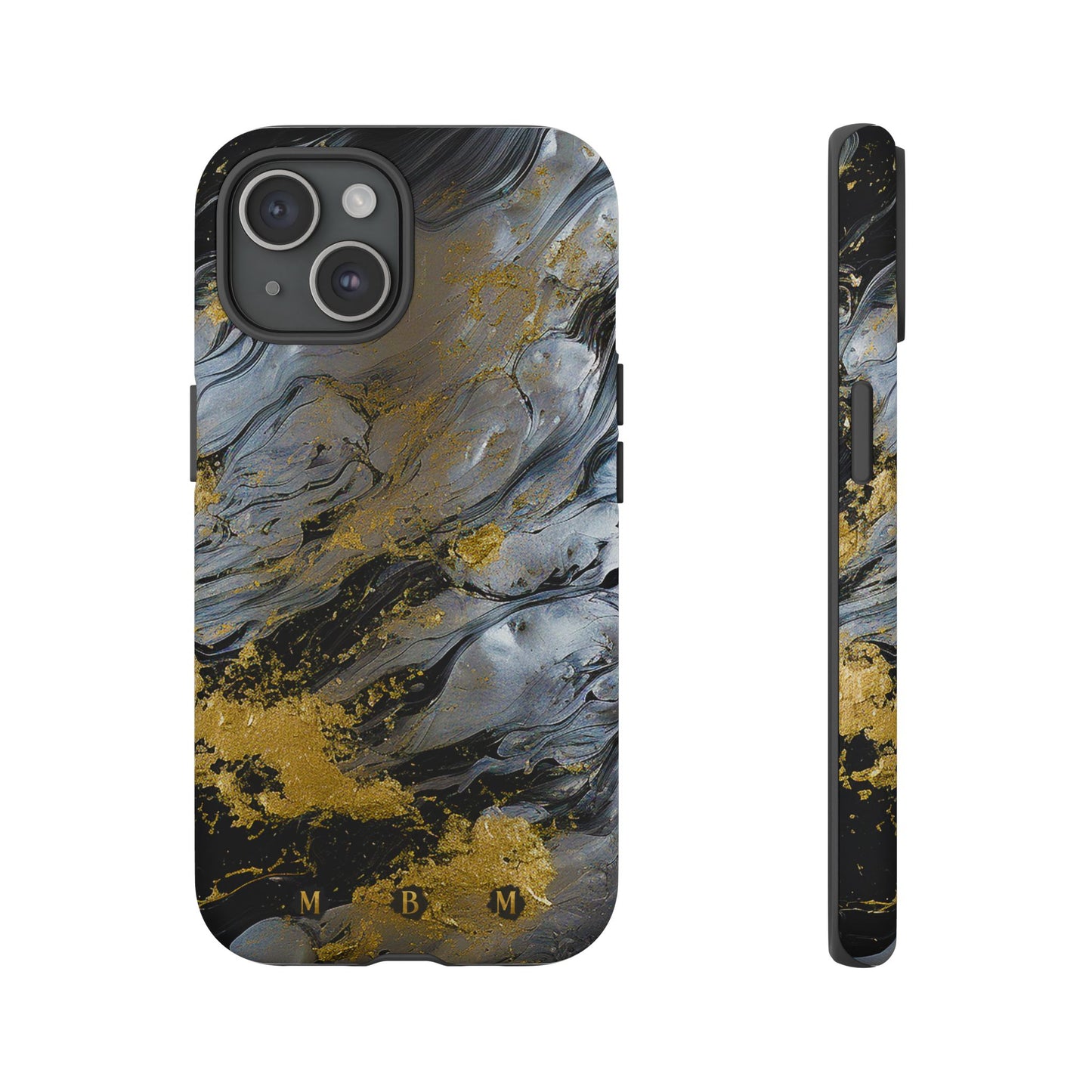 Tarnished Silver iPhone Tough Case