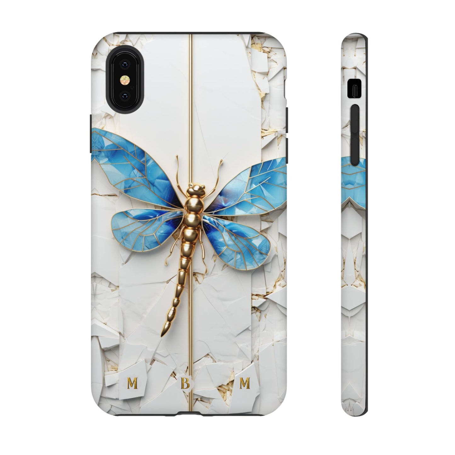 Dragonfly Blue iPhone Tough Case