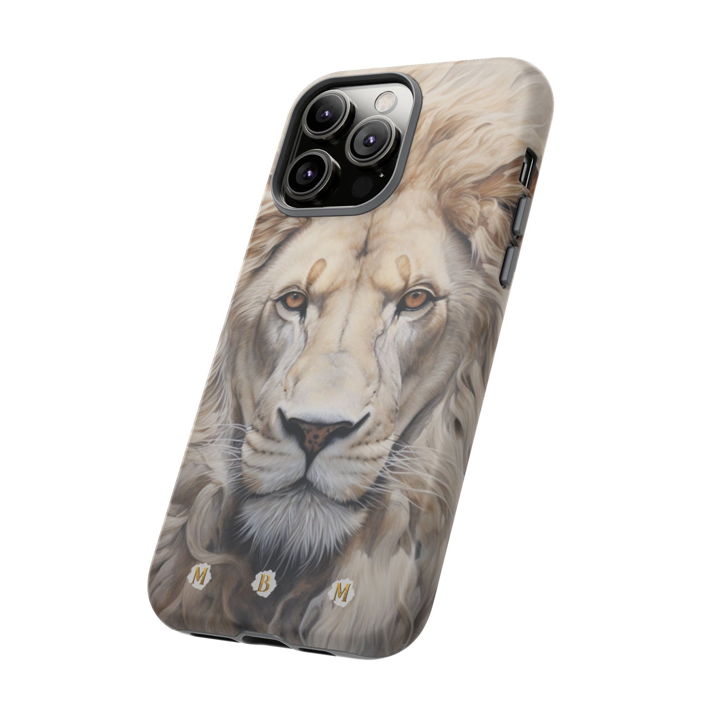 White Lion iPhone Tough Case