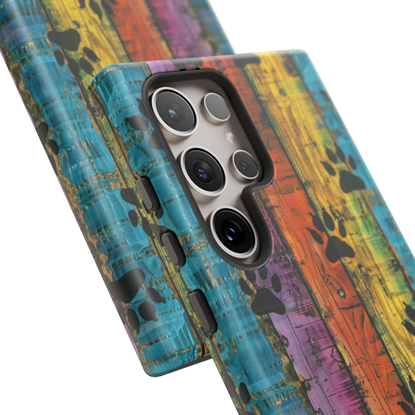 Rainbow Paws Samsung Galaxy S Tough Case