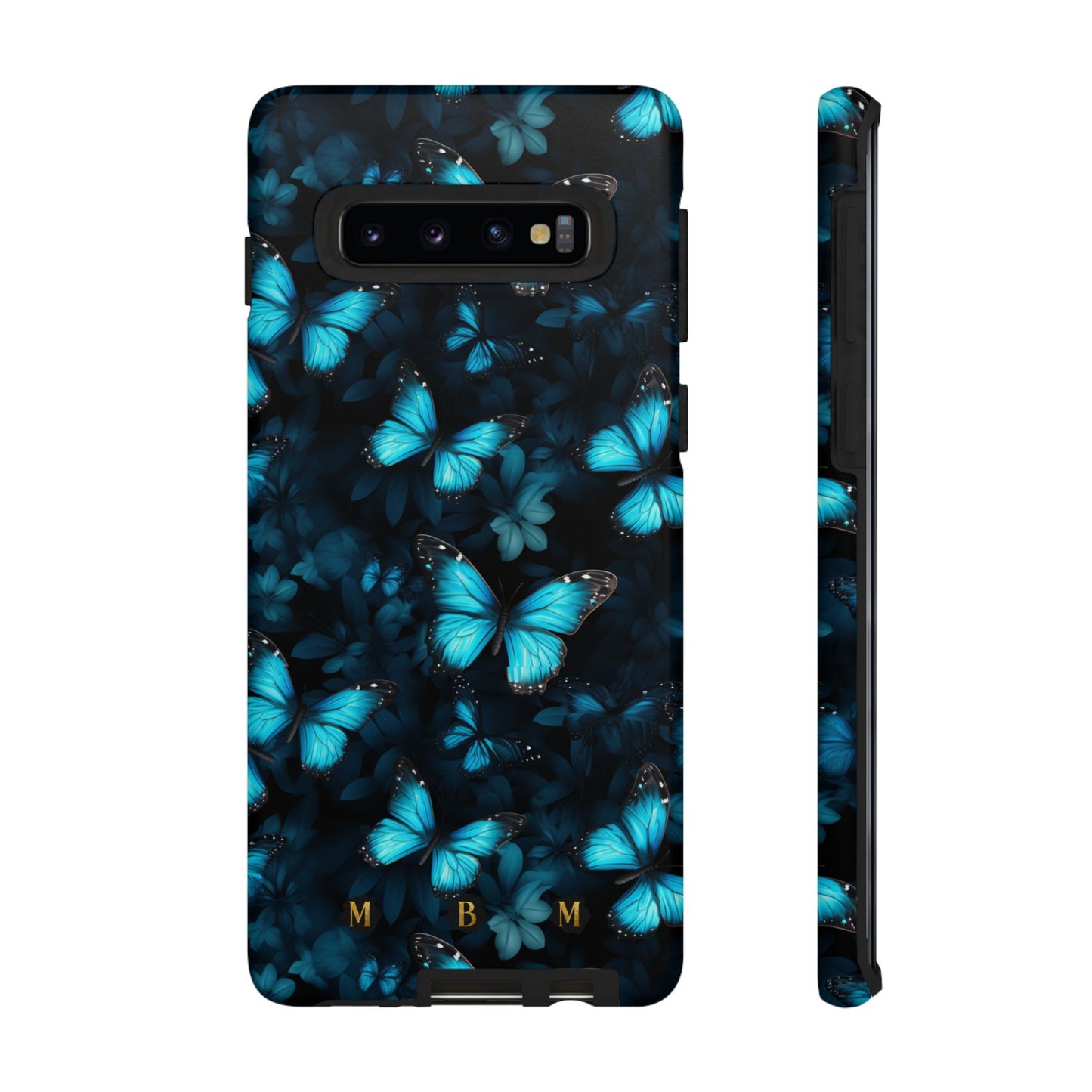 Blue Butterflies Samsung Galaxy S Tough Case