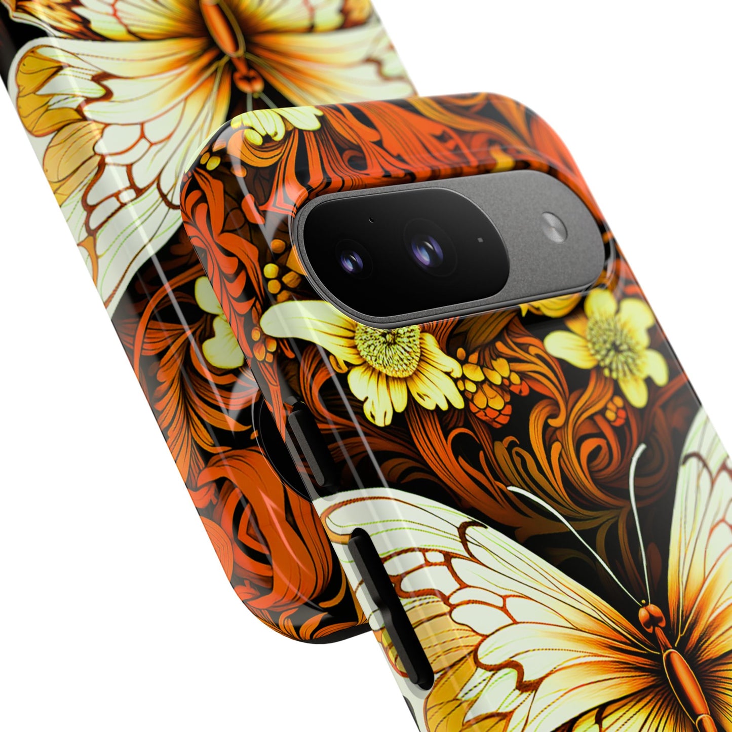 Vintage Orange Google Pixel Tough Case