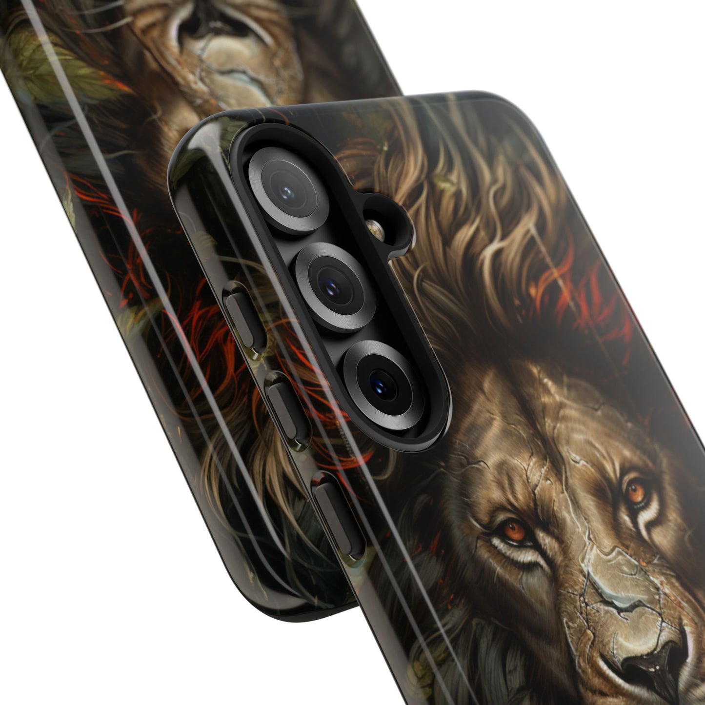 Dark Lion Samsung Galaxy S Tough Case