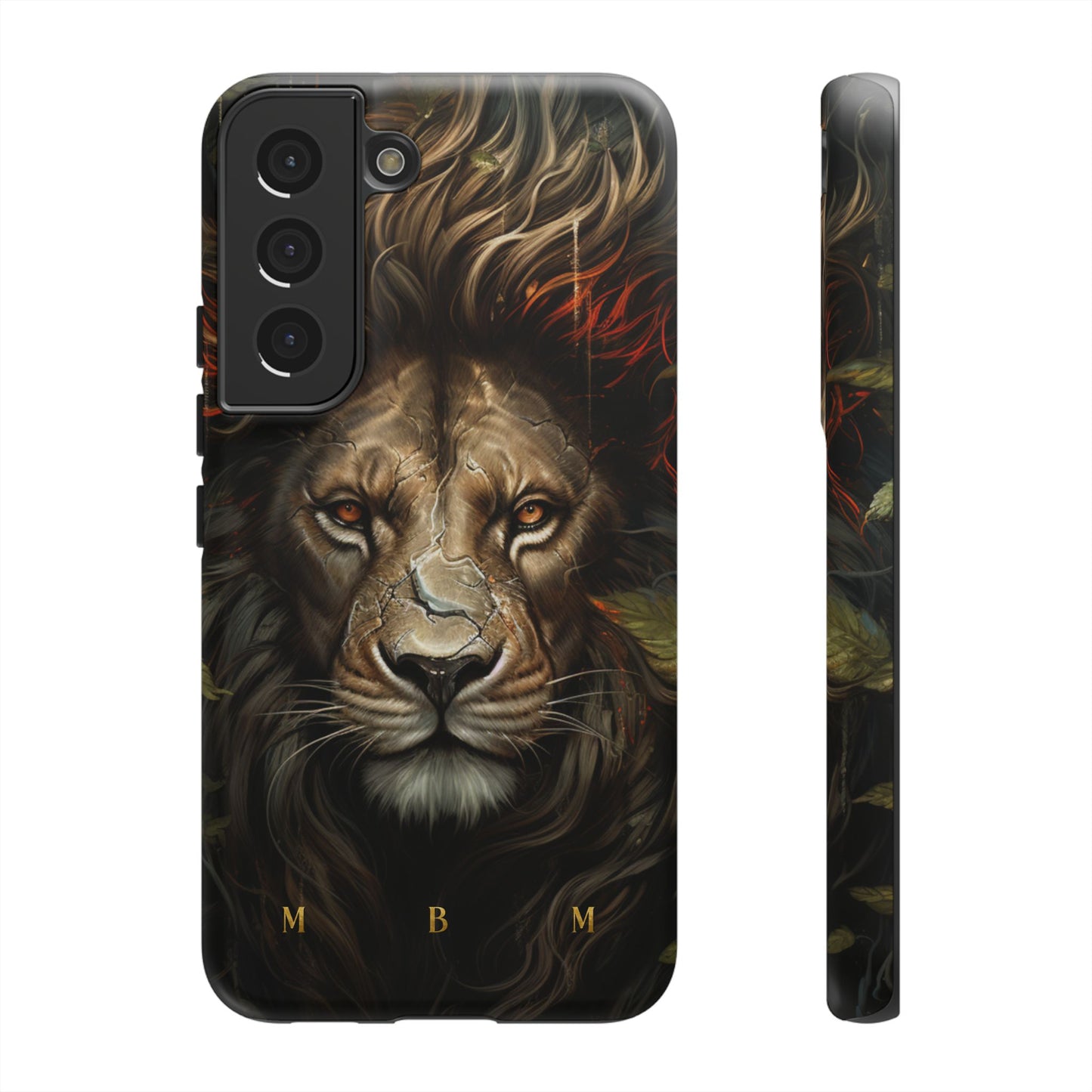 Dark Lion Samsung Galaxy S Tough Case