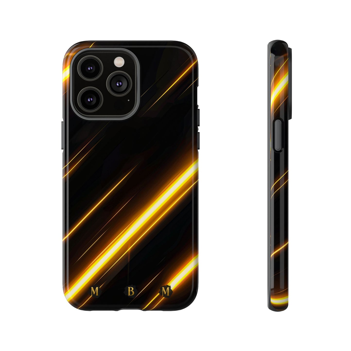 Golden Pulse iPhone Tough Case