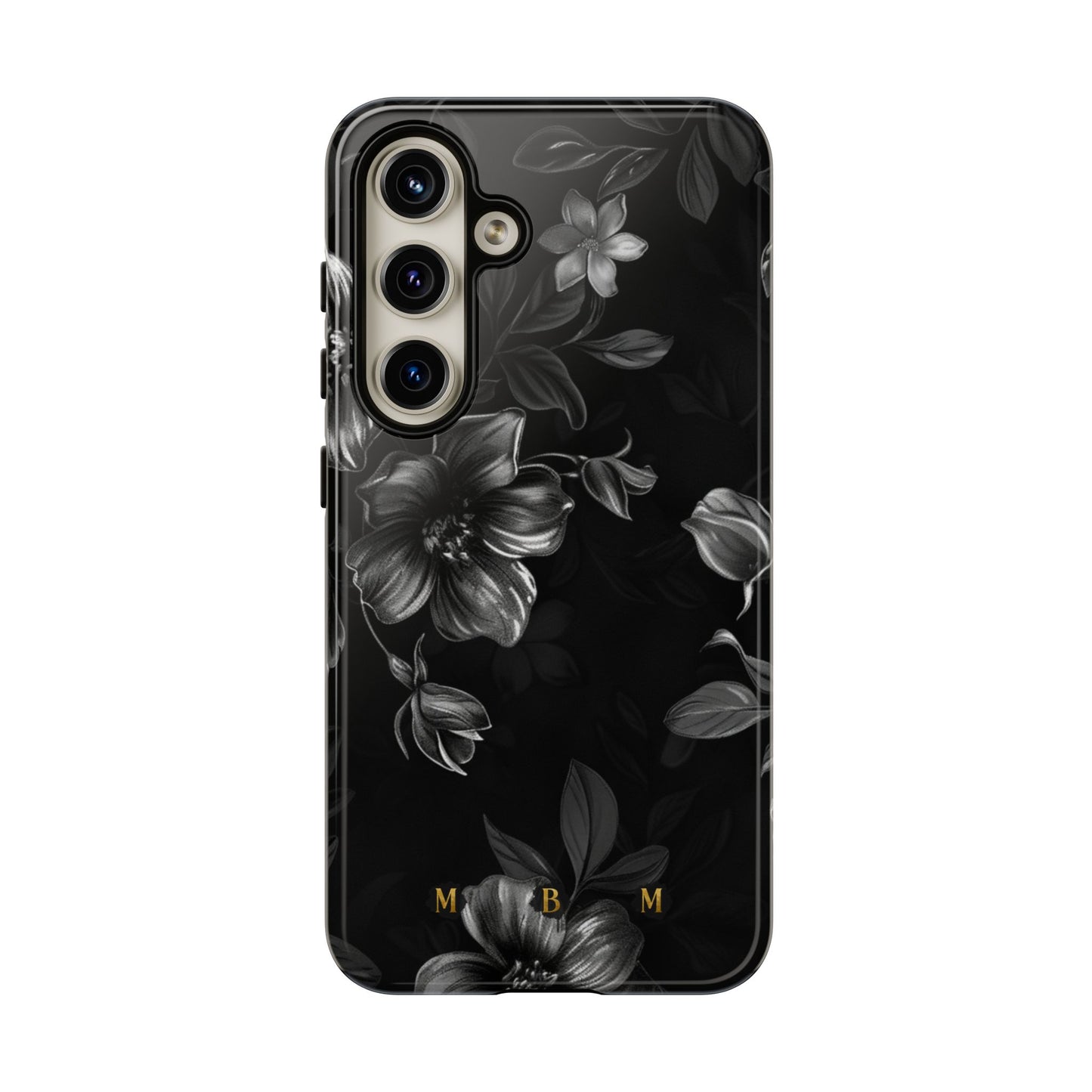 Midnight Flora Samsung Galaxy S Tough Case