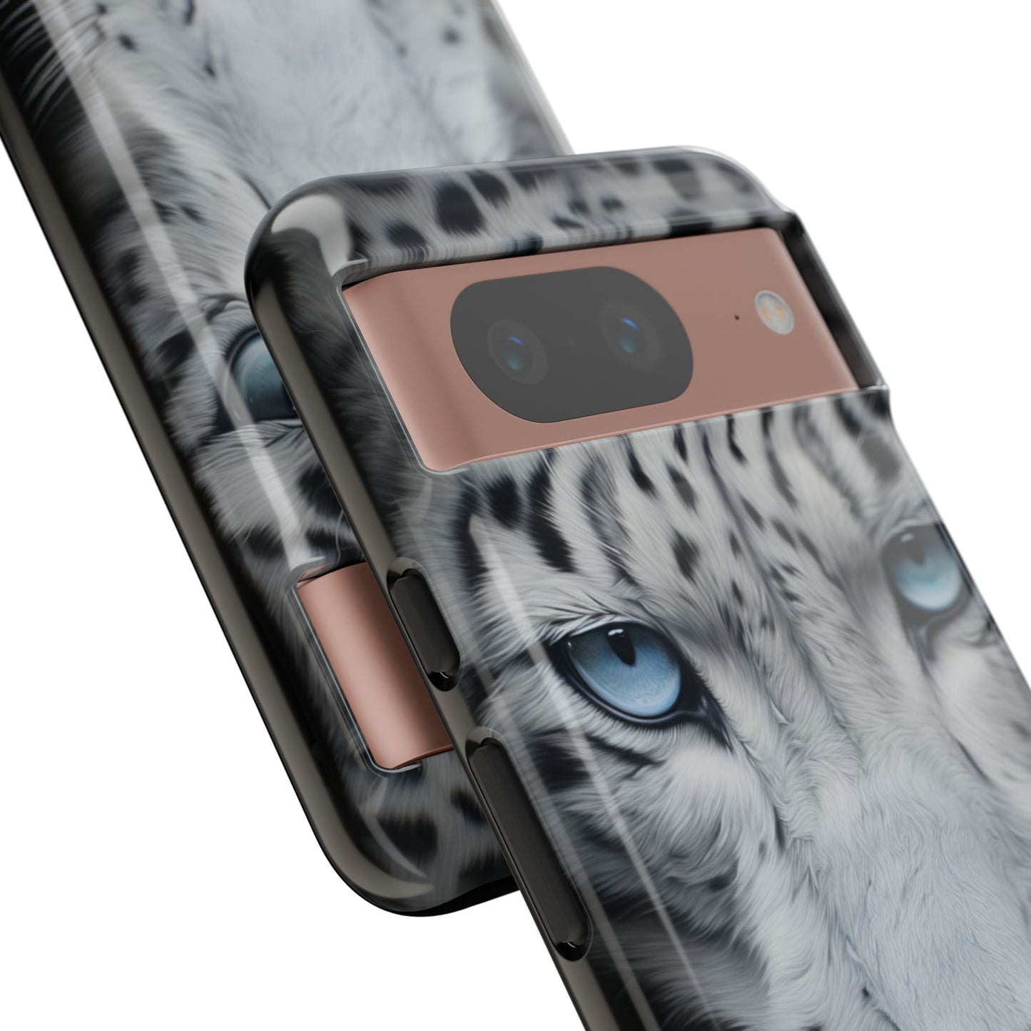 White Leopard Google Pixel Tough Case