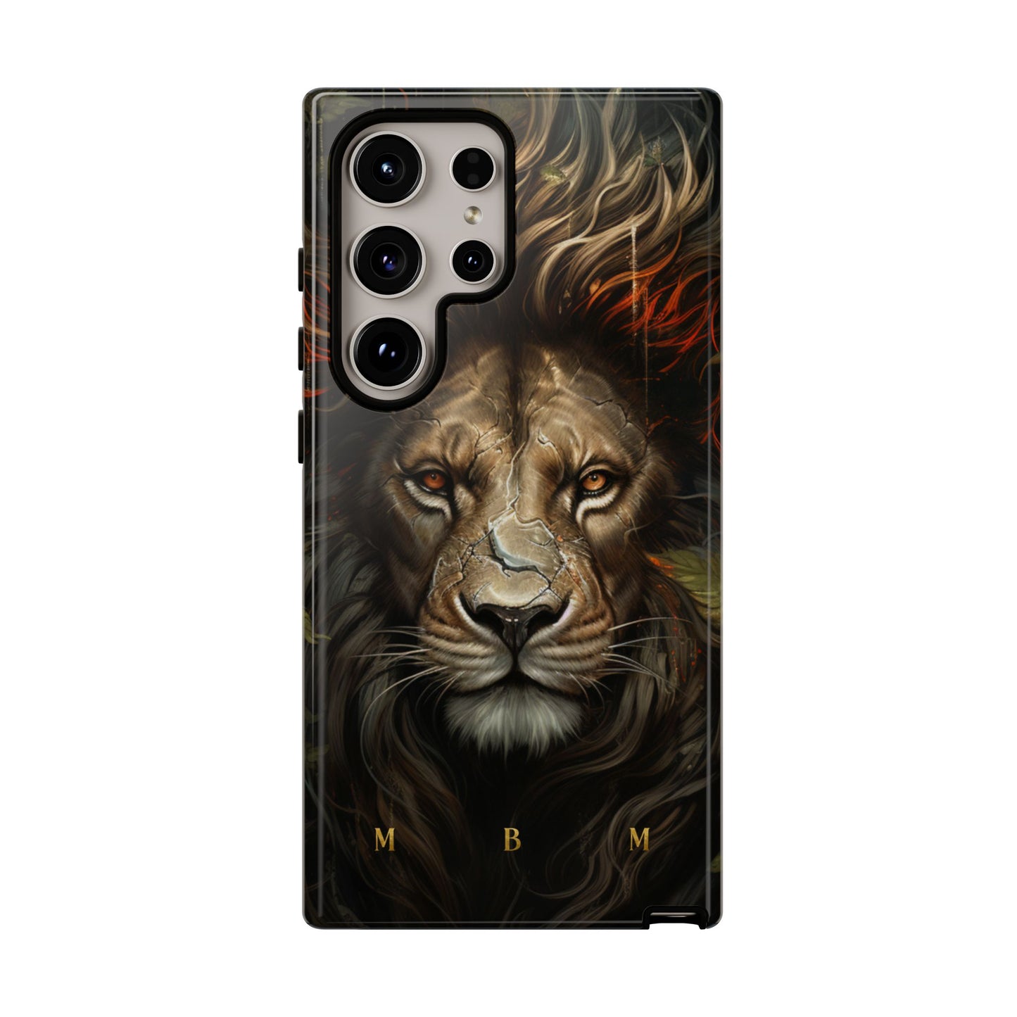 Dark Lion Samsung Galaxy S Tough Case