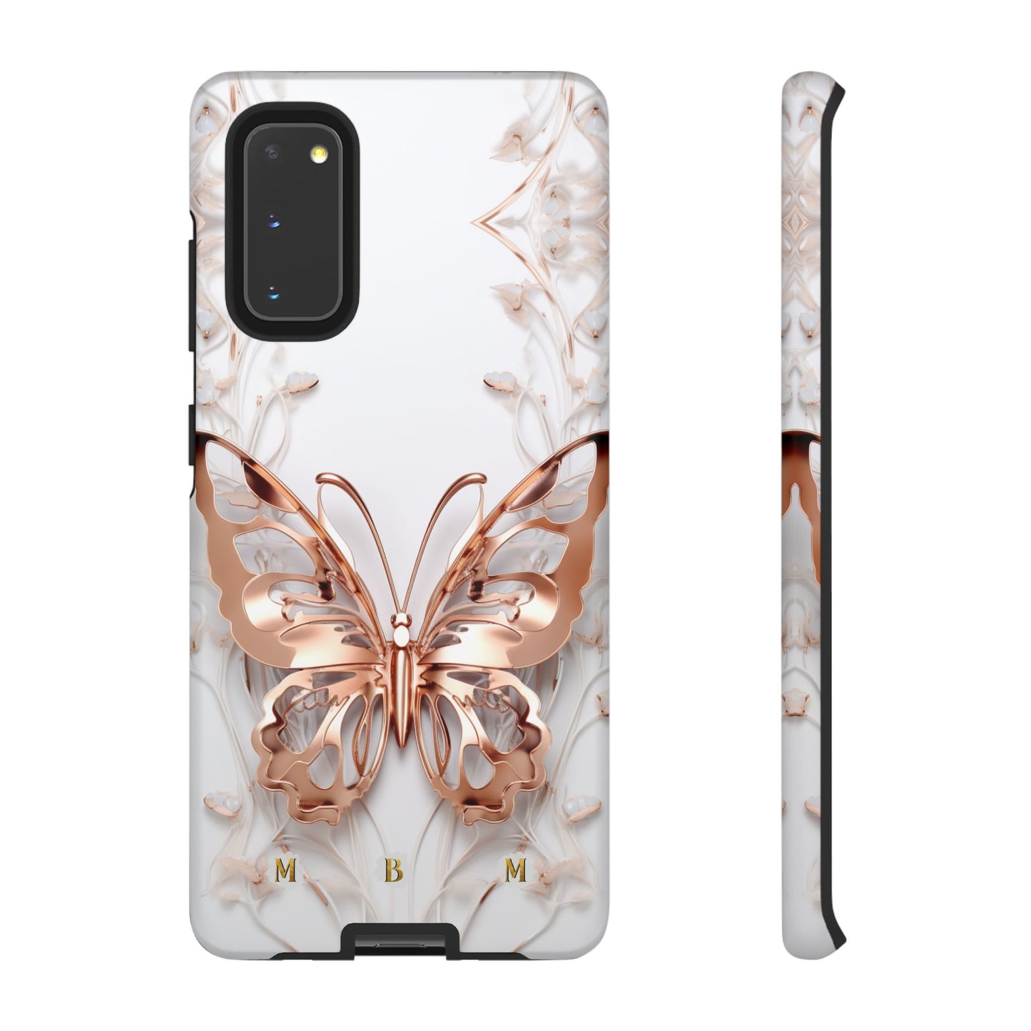 Rose Gold Butterfly Samsung Galaxy S Tough Case