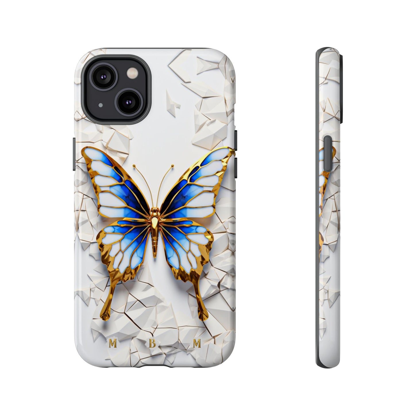 Sapphire Butterfly iPhone Tough Case