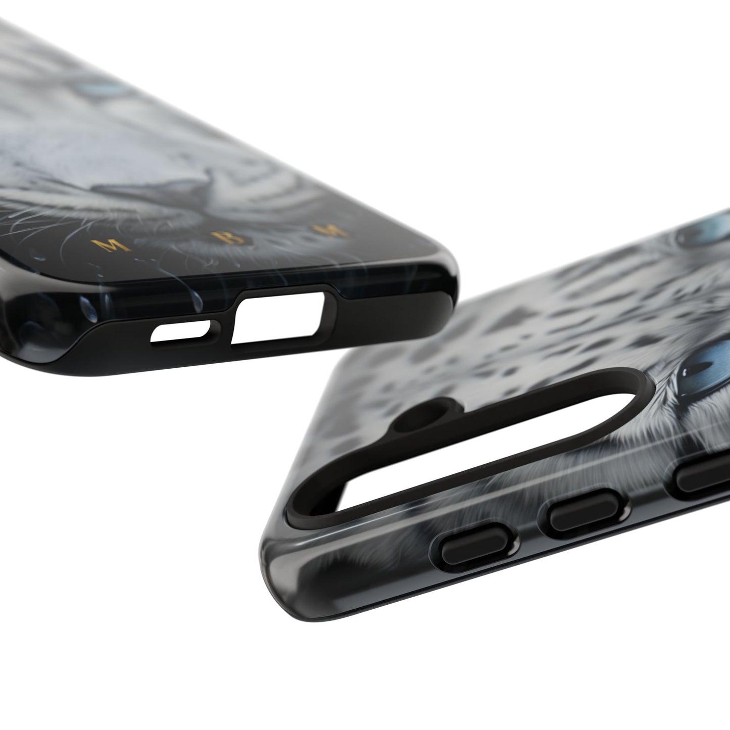 White Leopard Samsung Galaxy S Tough Case