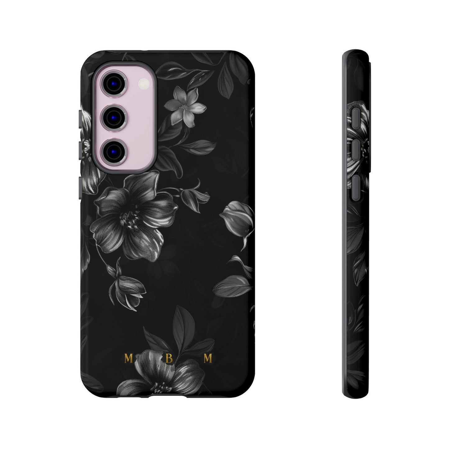 Midnight Flora Samsung Galaxy S Tough Case