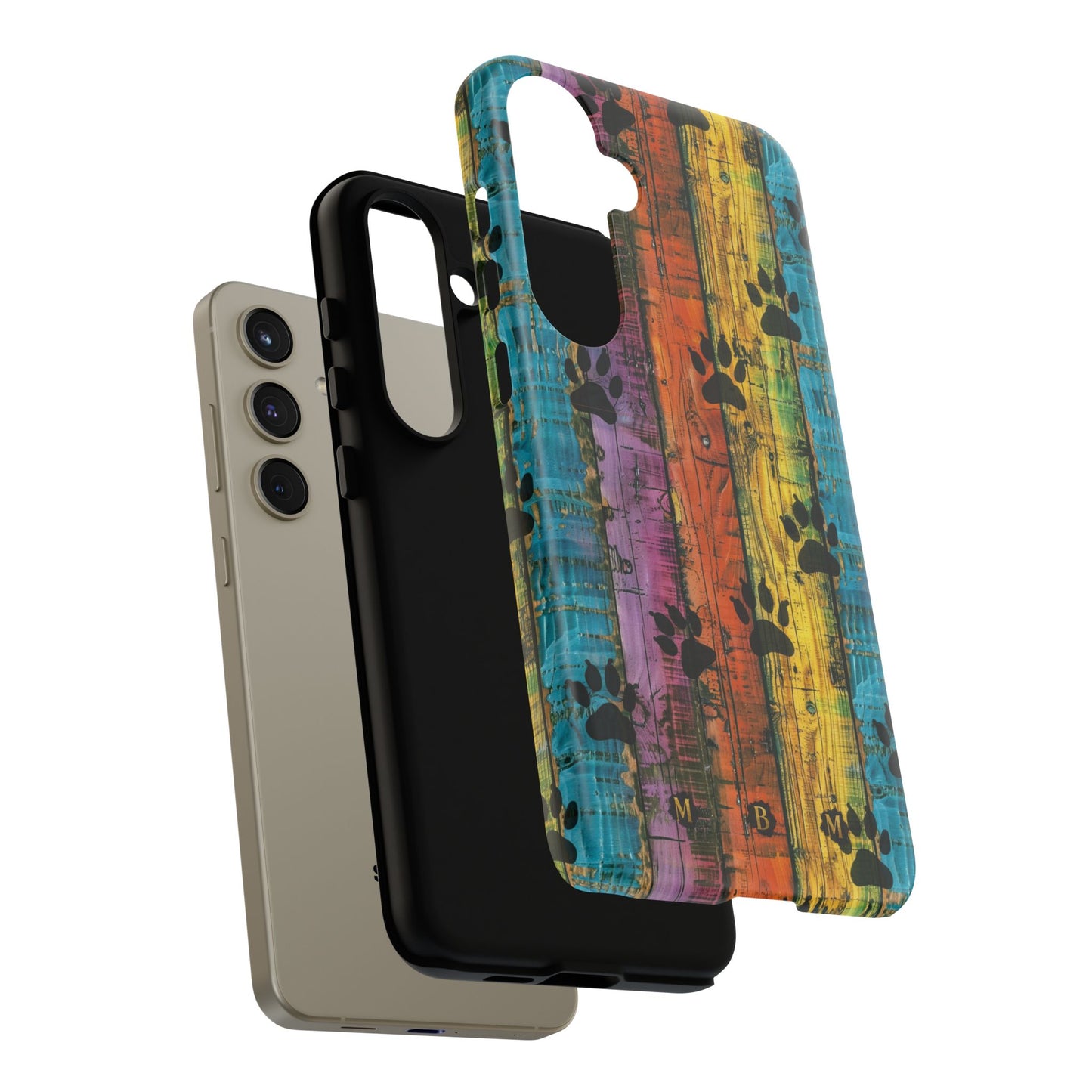 Rainbow Paws Samsung Galaxy S Tough Case