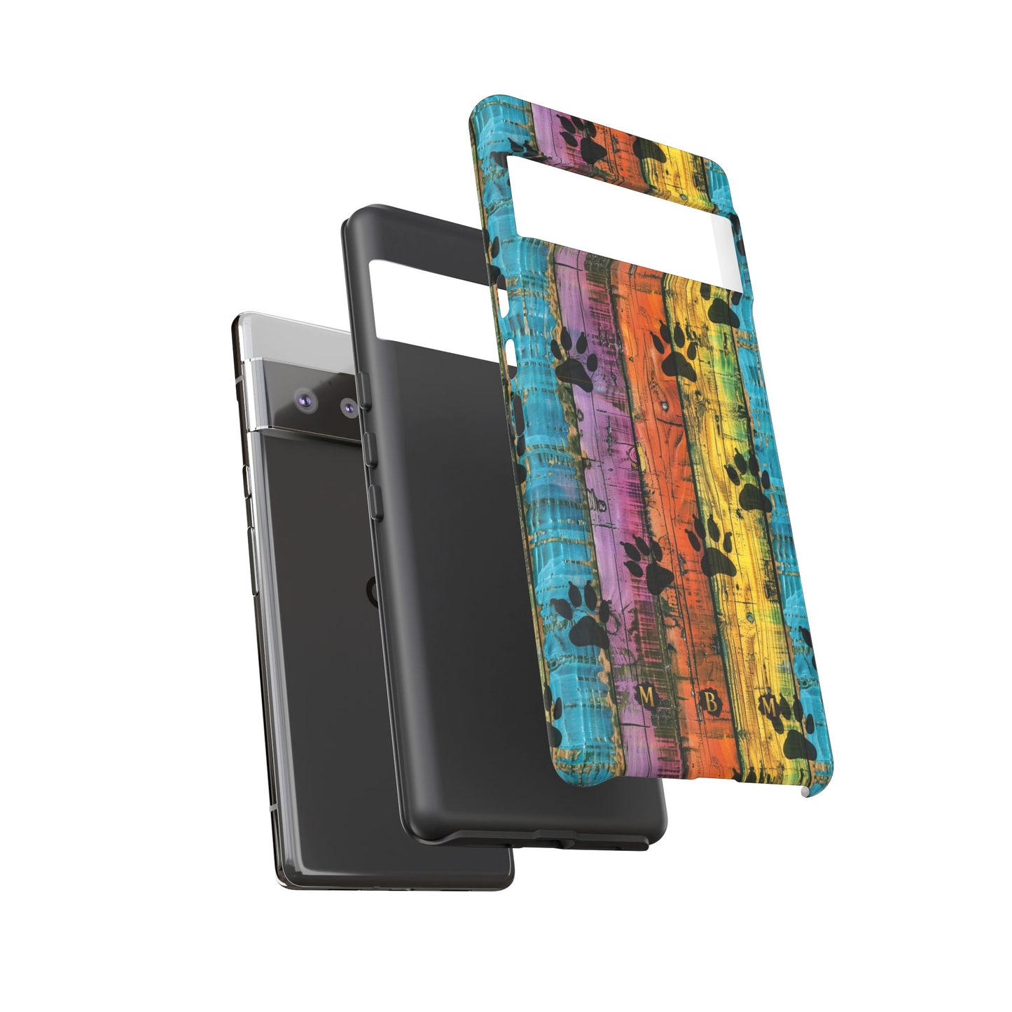 Rainbow Paws Google Pixel Tough Case
