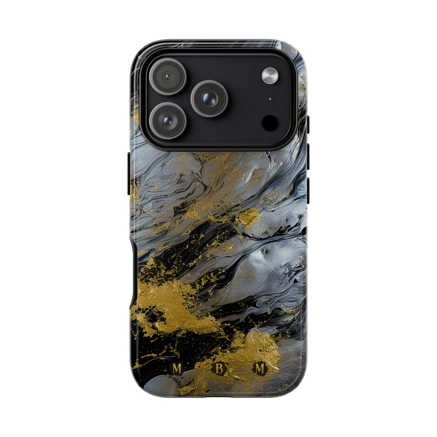 Tarnished Silver iPhone Tough Case