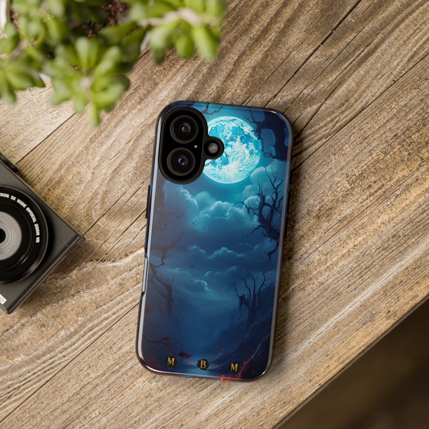Blue Moon iPhone Tough Case