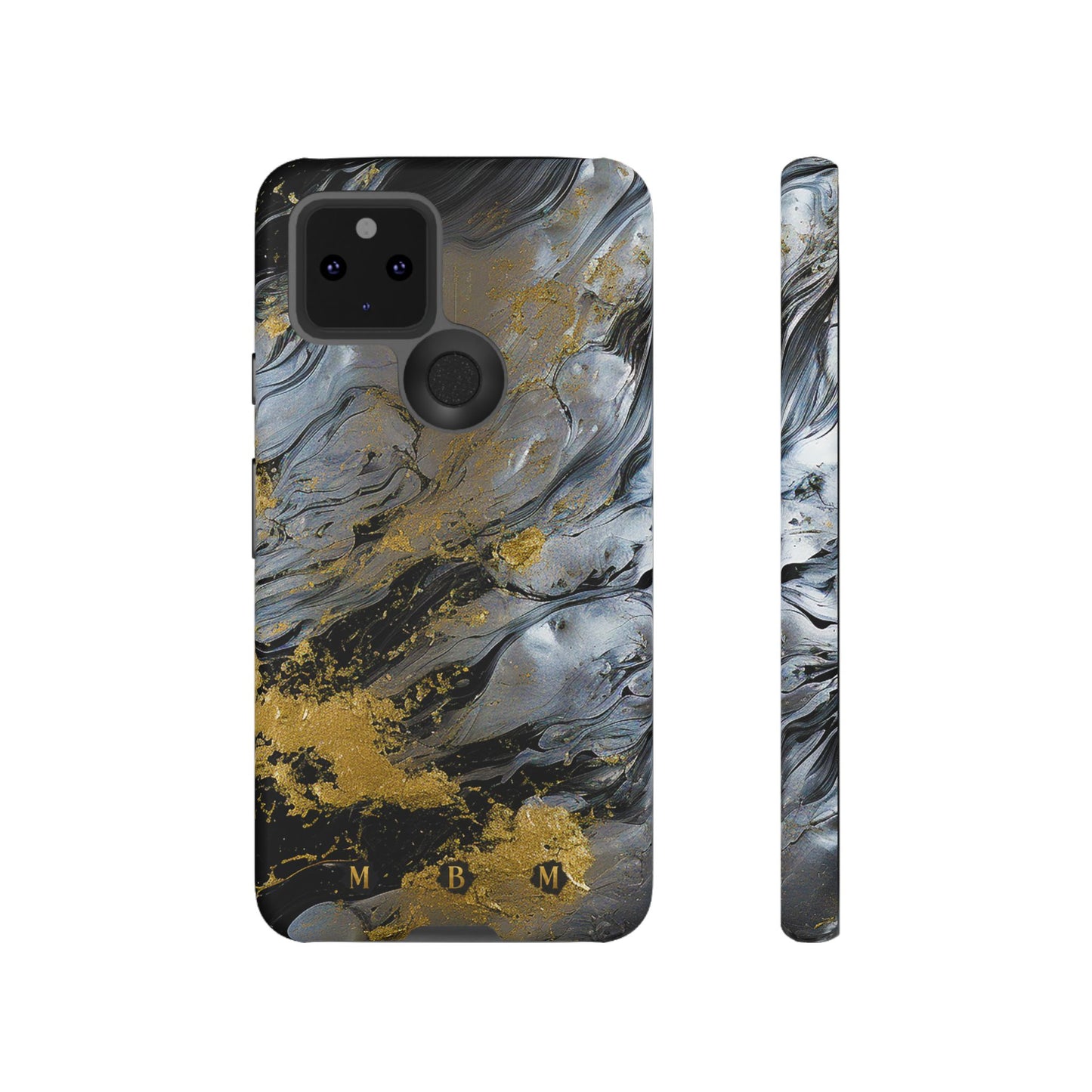 Tarnished Silver Google Pixel Tough Case