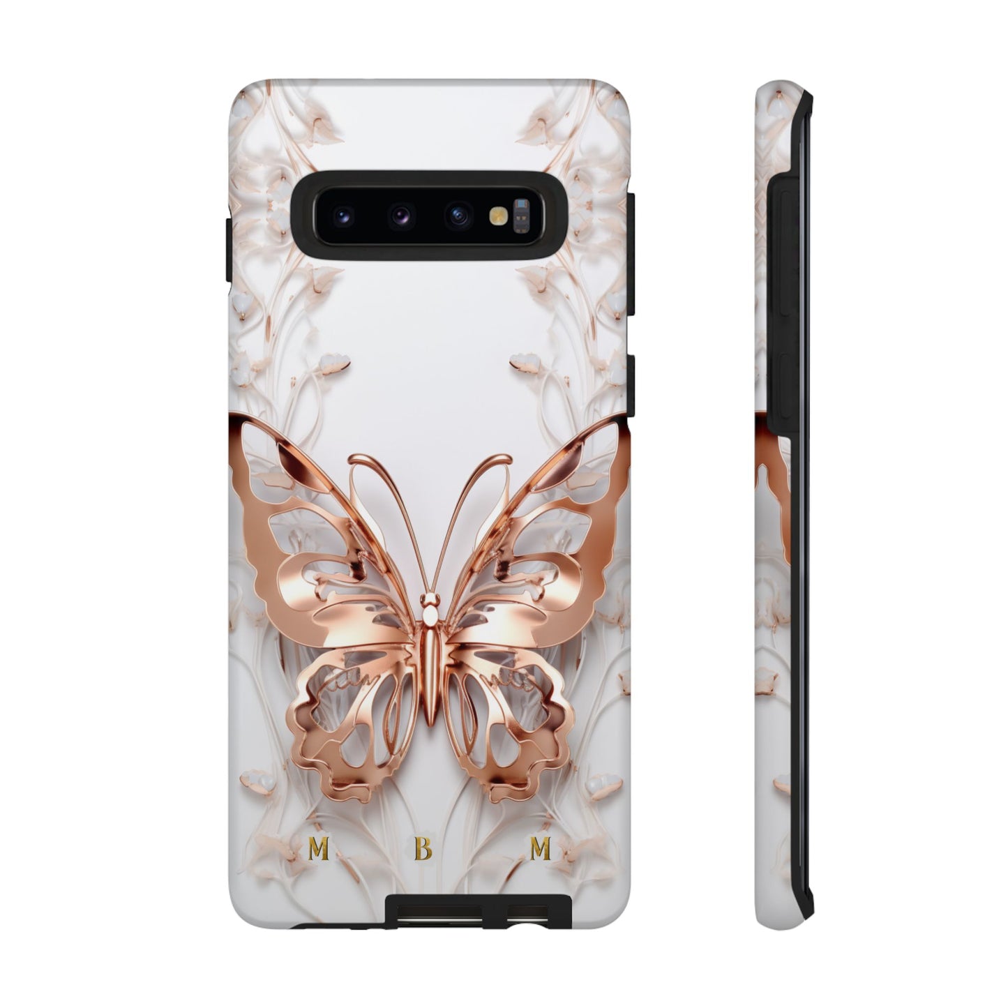 Rose Gold Butterfly Samsung Galaxy S Tough Case