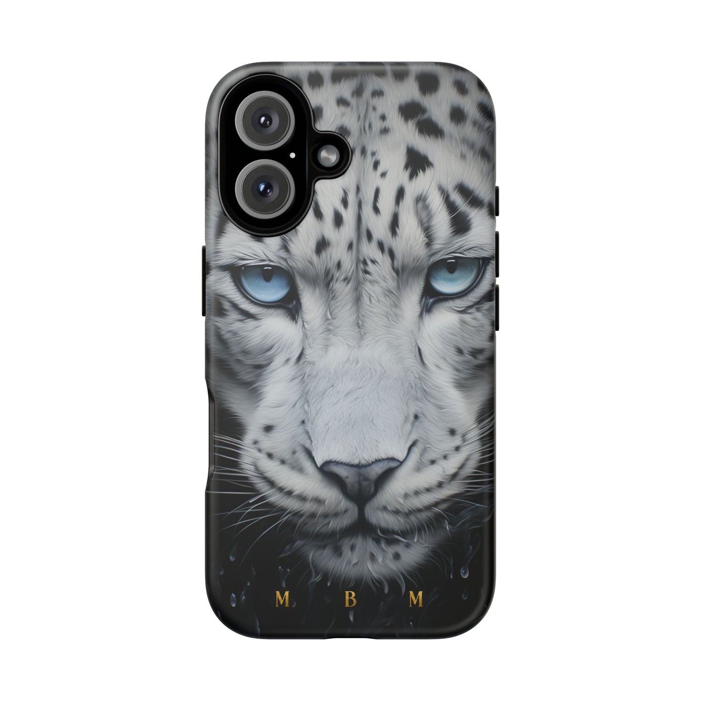 White Leopard iPhone Tough Case