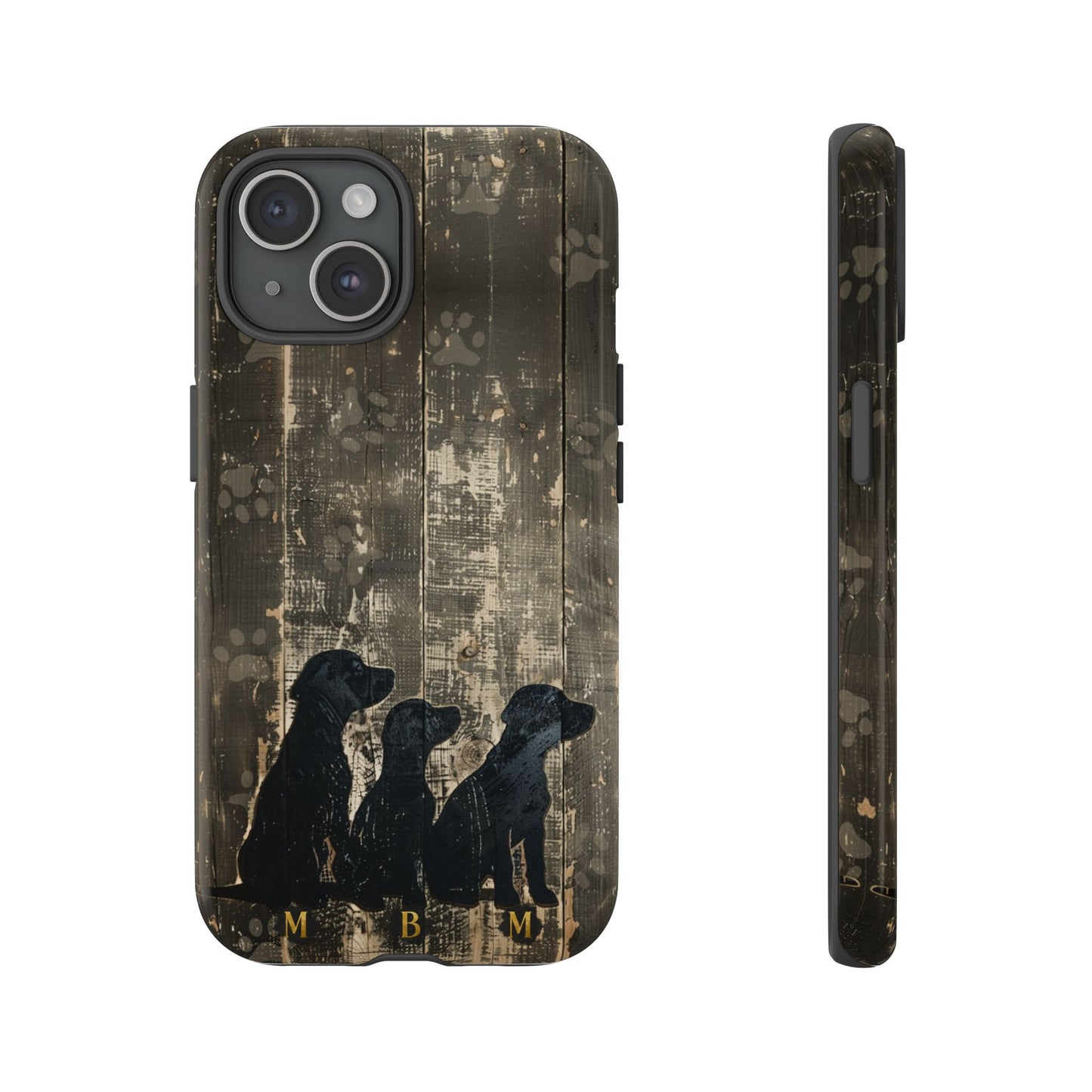 BarkWood iPhone Tough Case