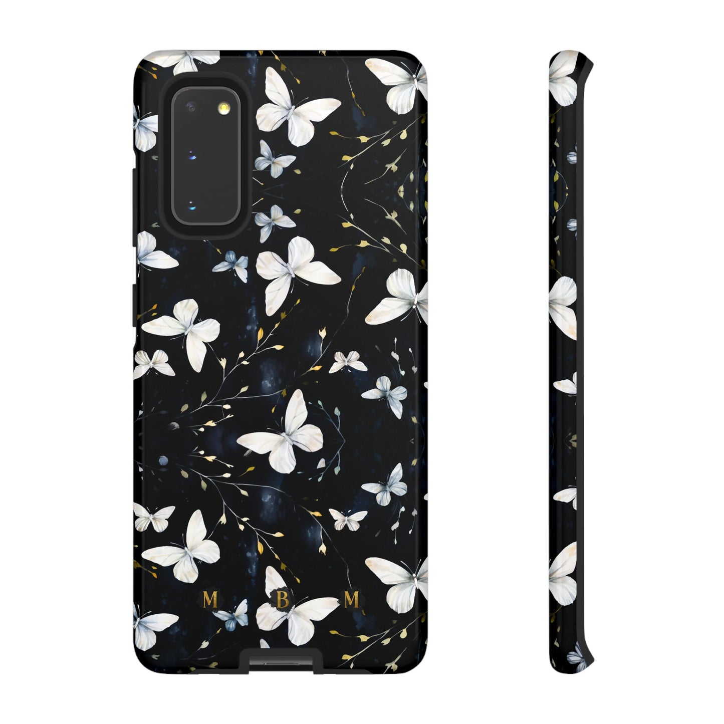 White Butterflies Samsung Galaxy S Tough Case
