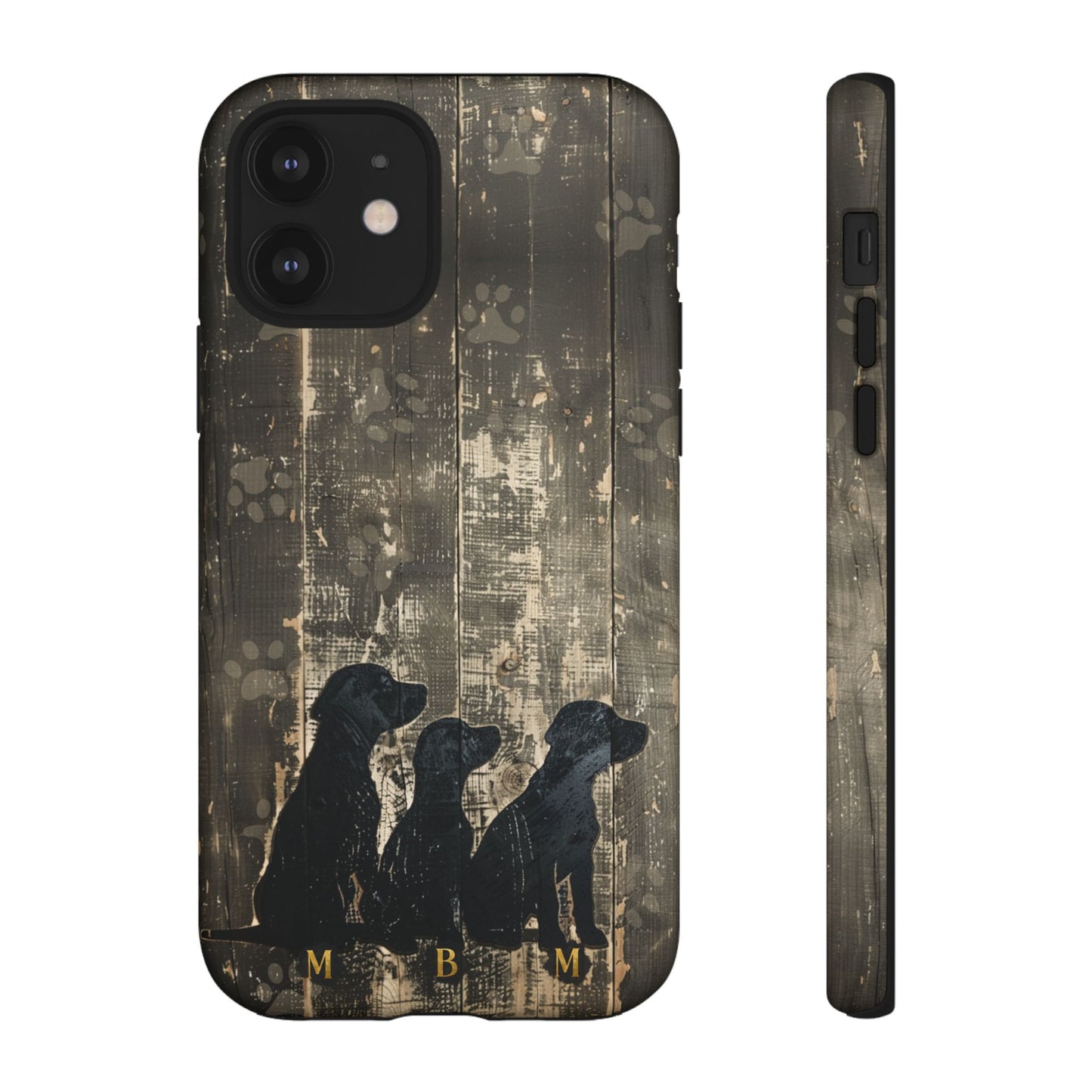 BarkWood iPhone Tough Case