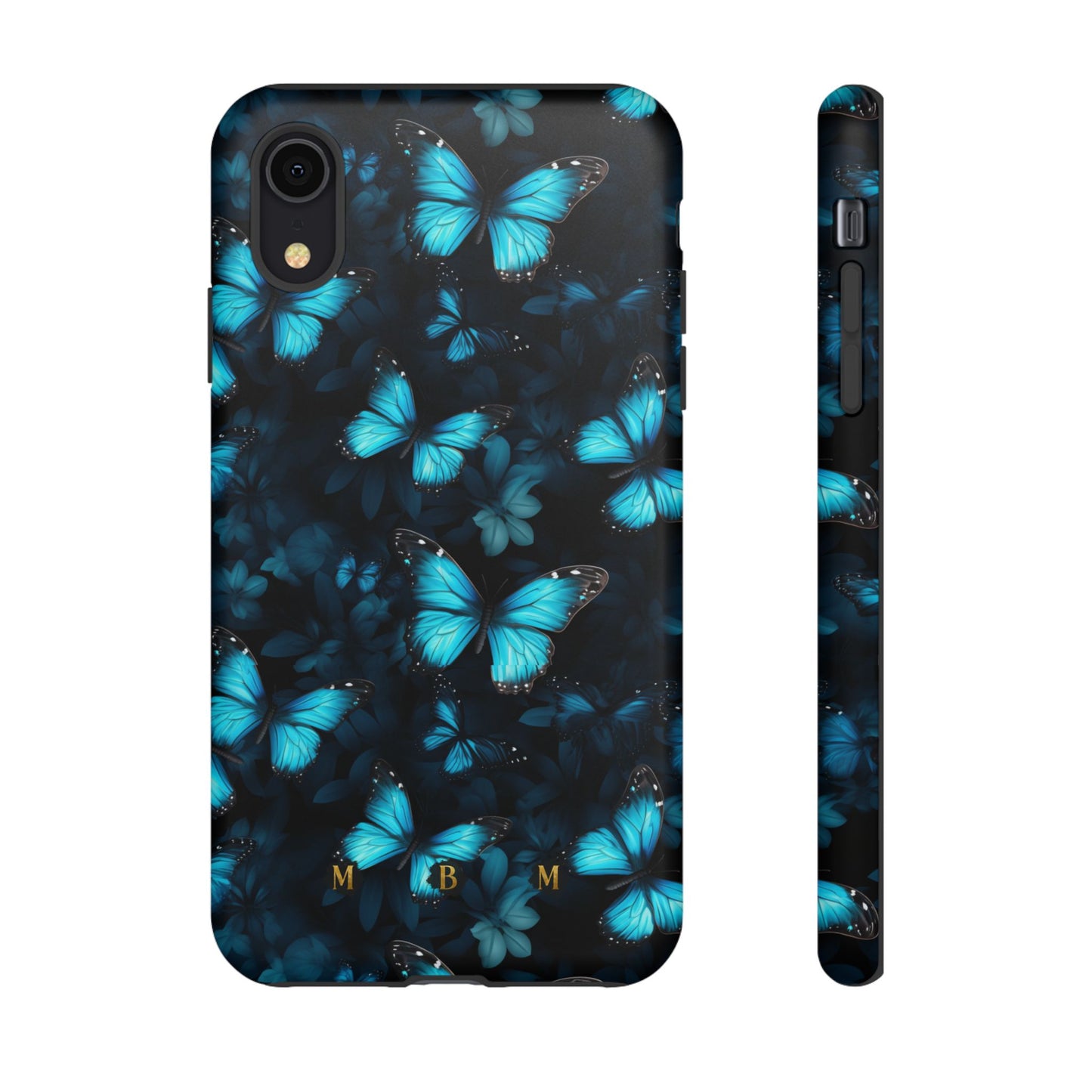 Blue Butterflies iPhone Tough Case