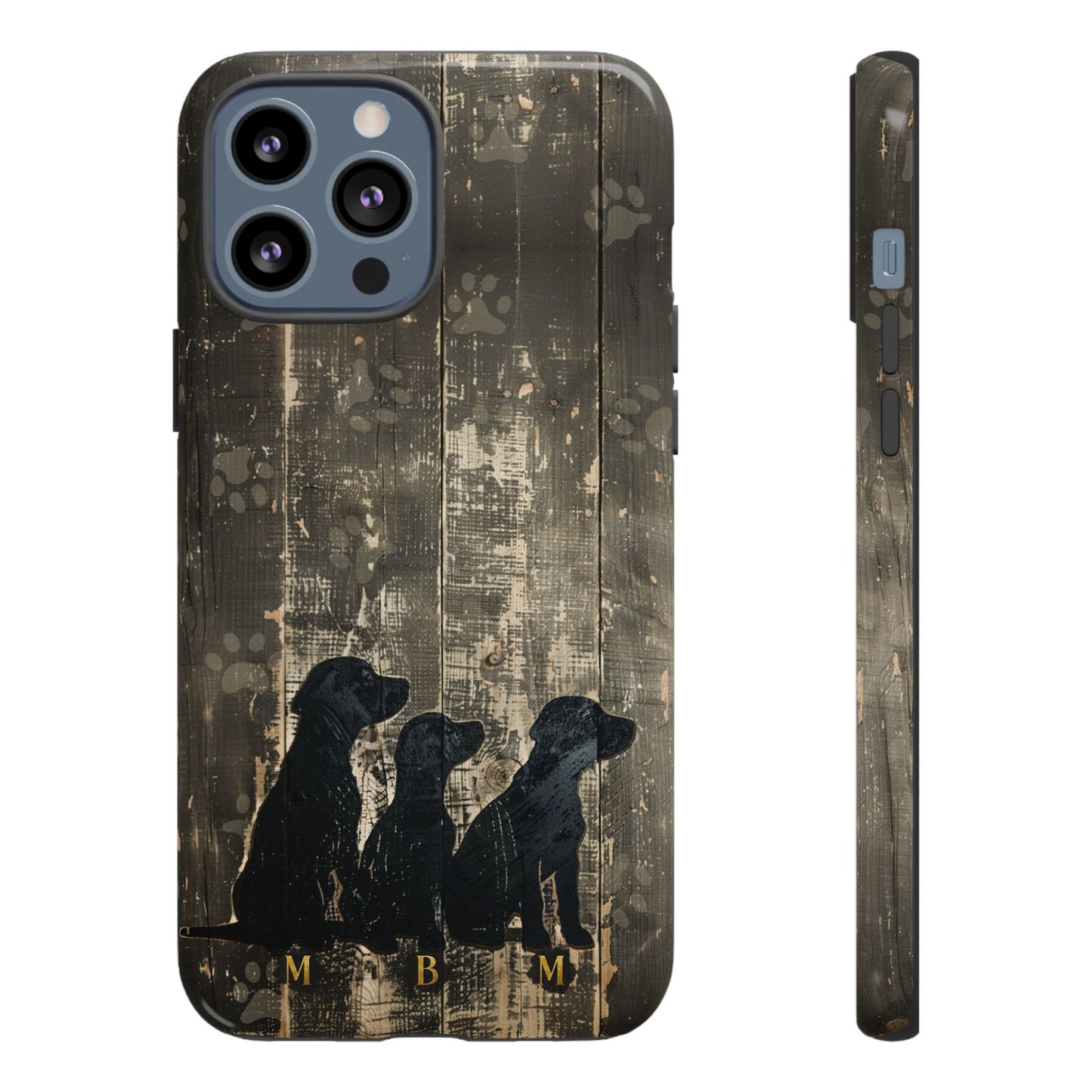 BarkWood iPhone Tough Case