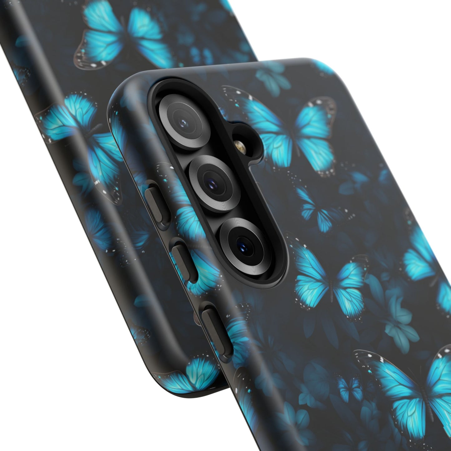 Blue Butterflies Samsung Galaxy S Tough Case