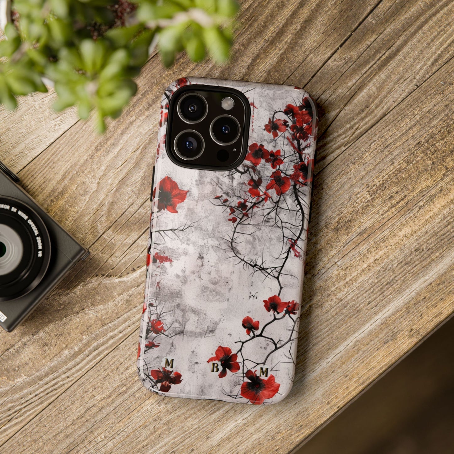 Vermilion Thorn iPhone Tough Case