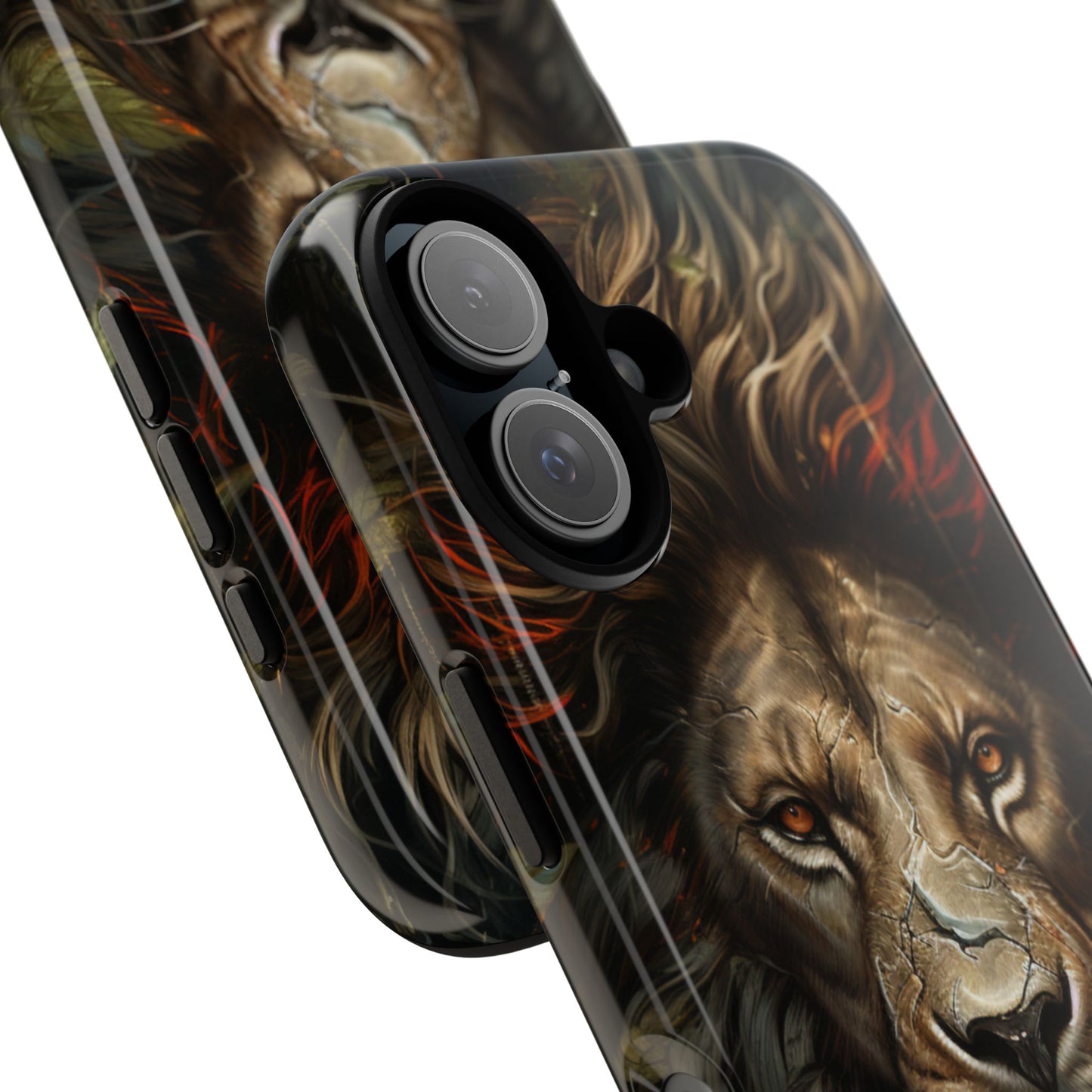 Dark Lion iPhone Tough Case