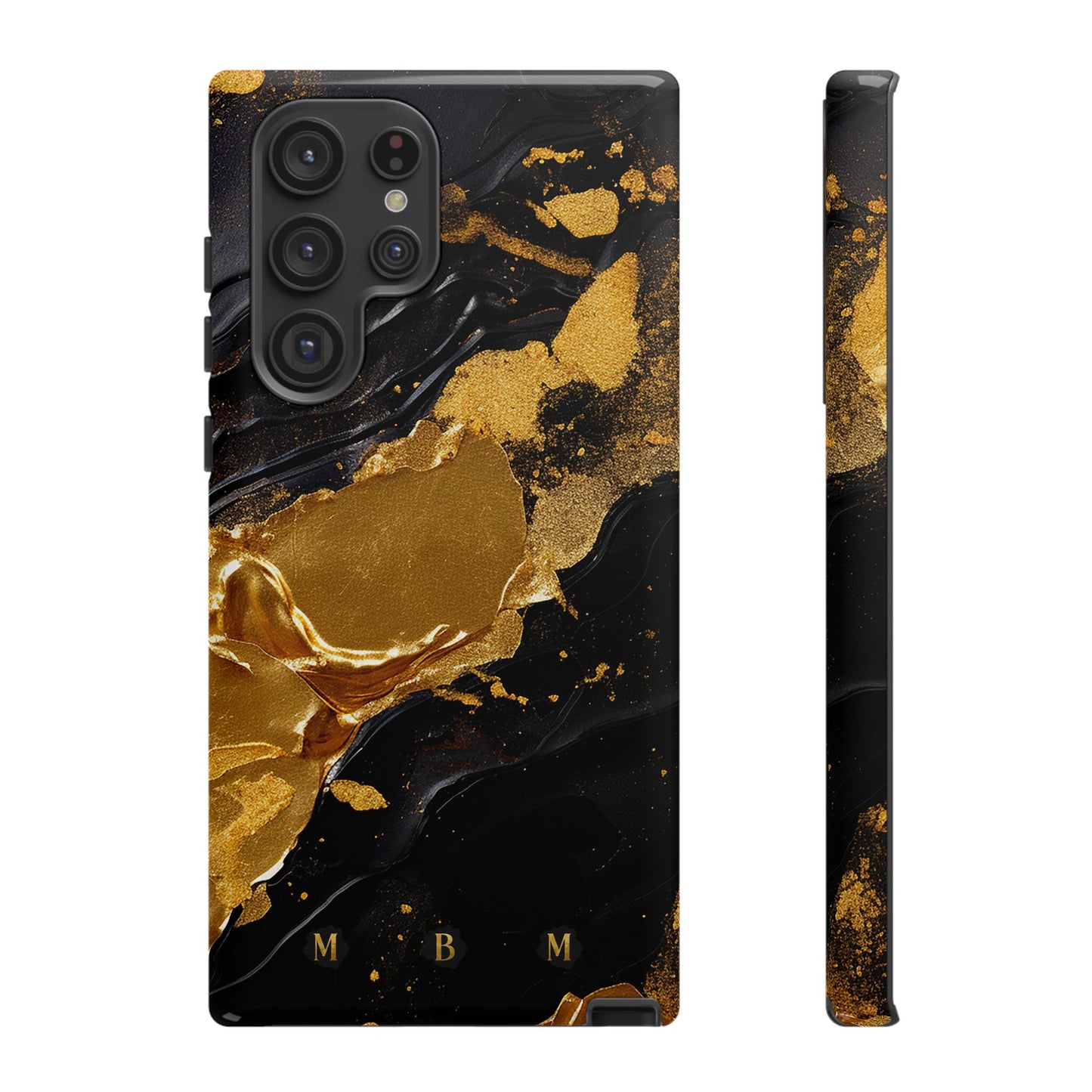 Black Gold Samsung Galaxy S Tough Case