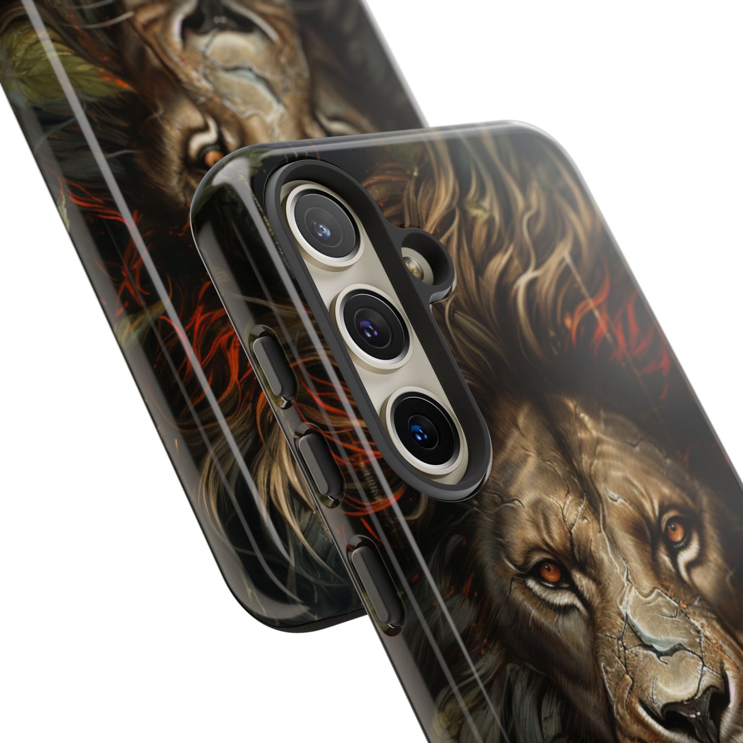 Dark Lion Samsung Galaxy S Tough Case