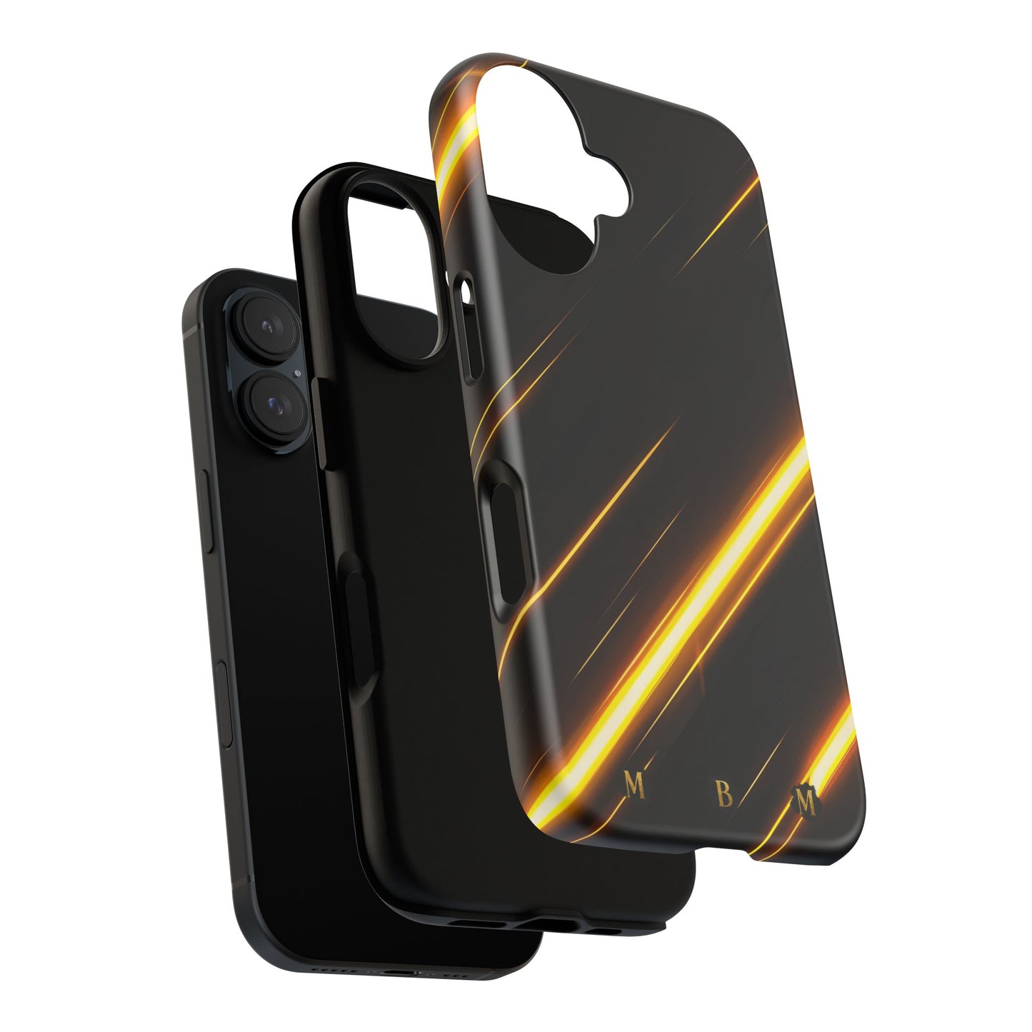 Golden Pulse iPhone Tough Case