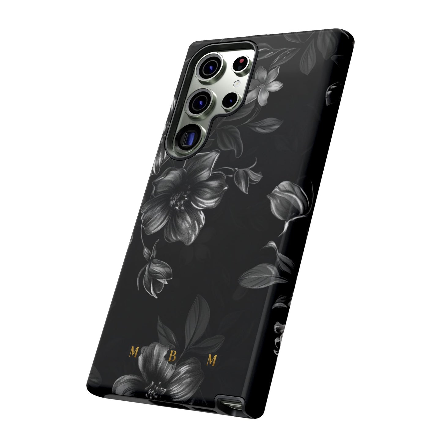 Midnight Flora Samsung Galaxy S Tough Case