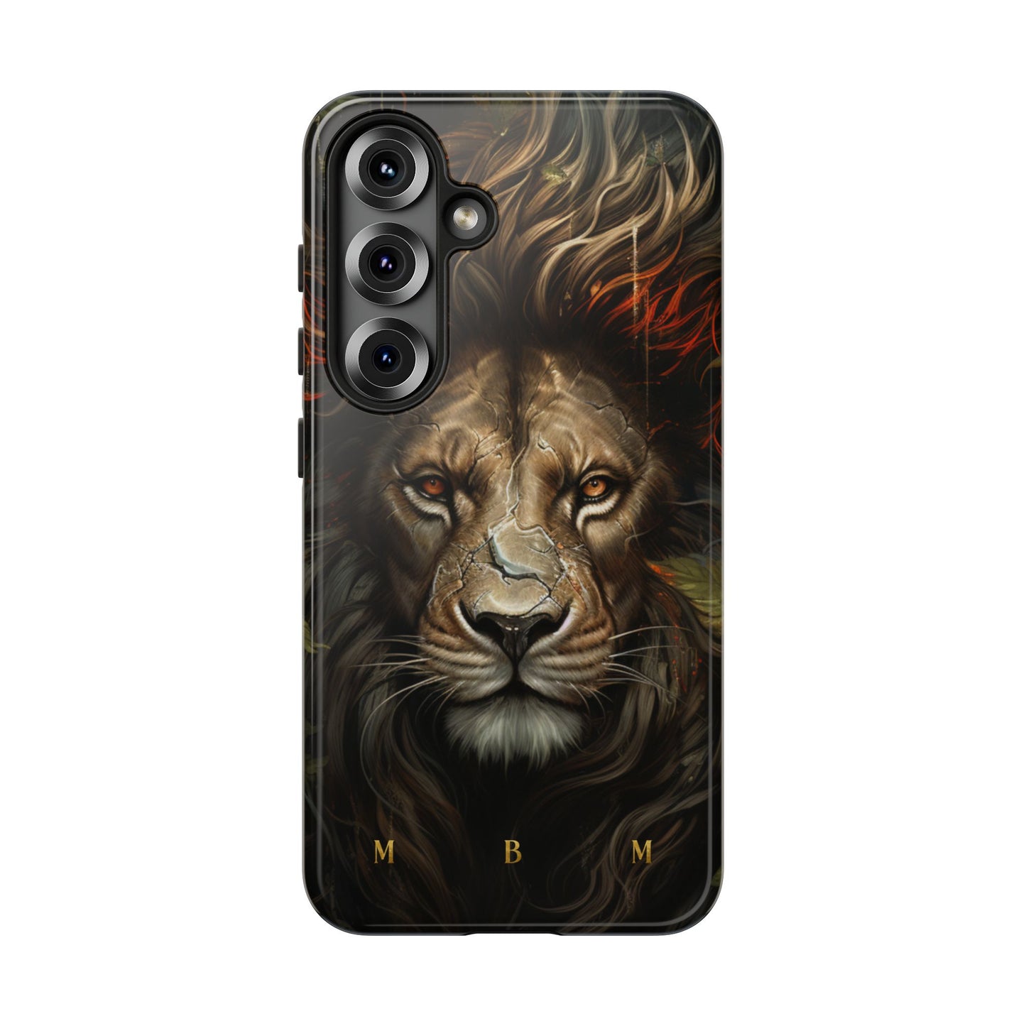 Dark Lion Samsung Galaxy S Tough Case