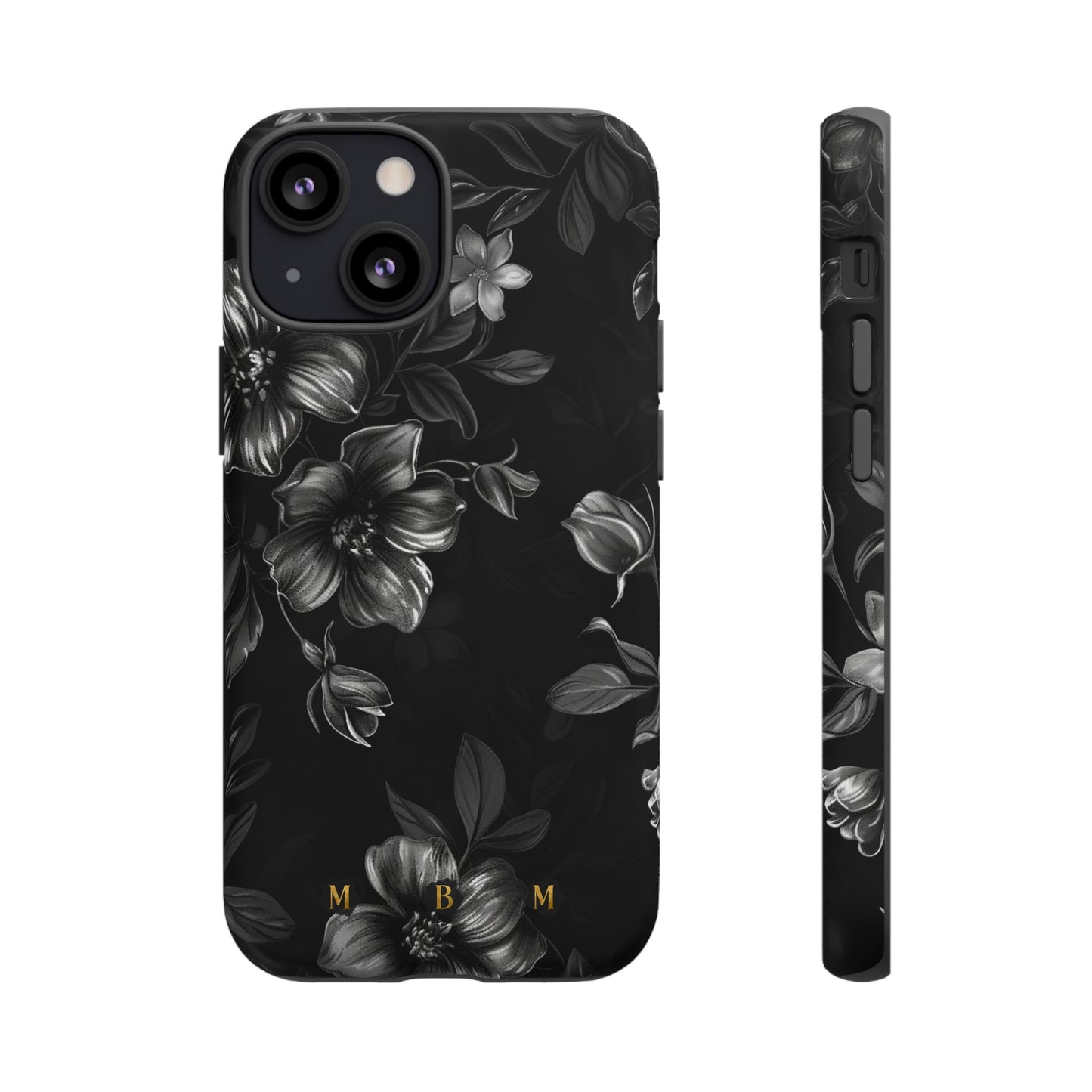Midnight Flora iPhone Tough Case