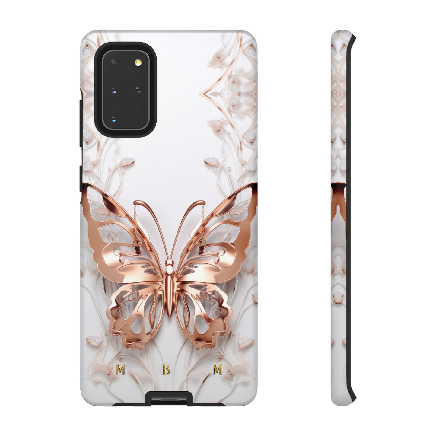 Rose Gold Butterfly Samsung Galaxy S Tough Case