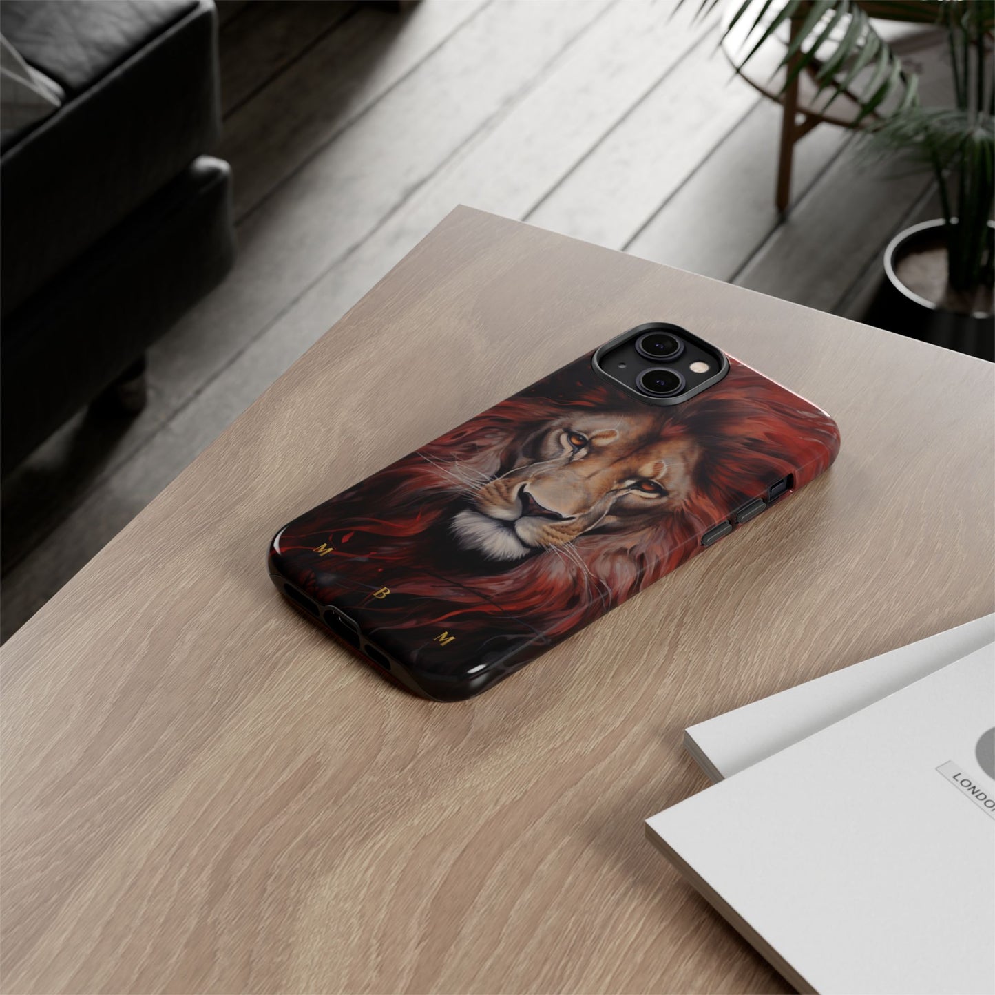 Red Lion iPhone Tough Case