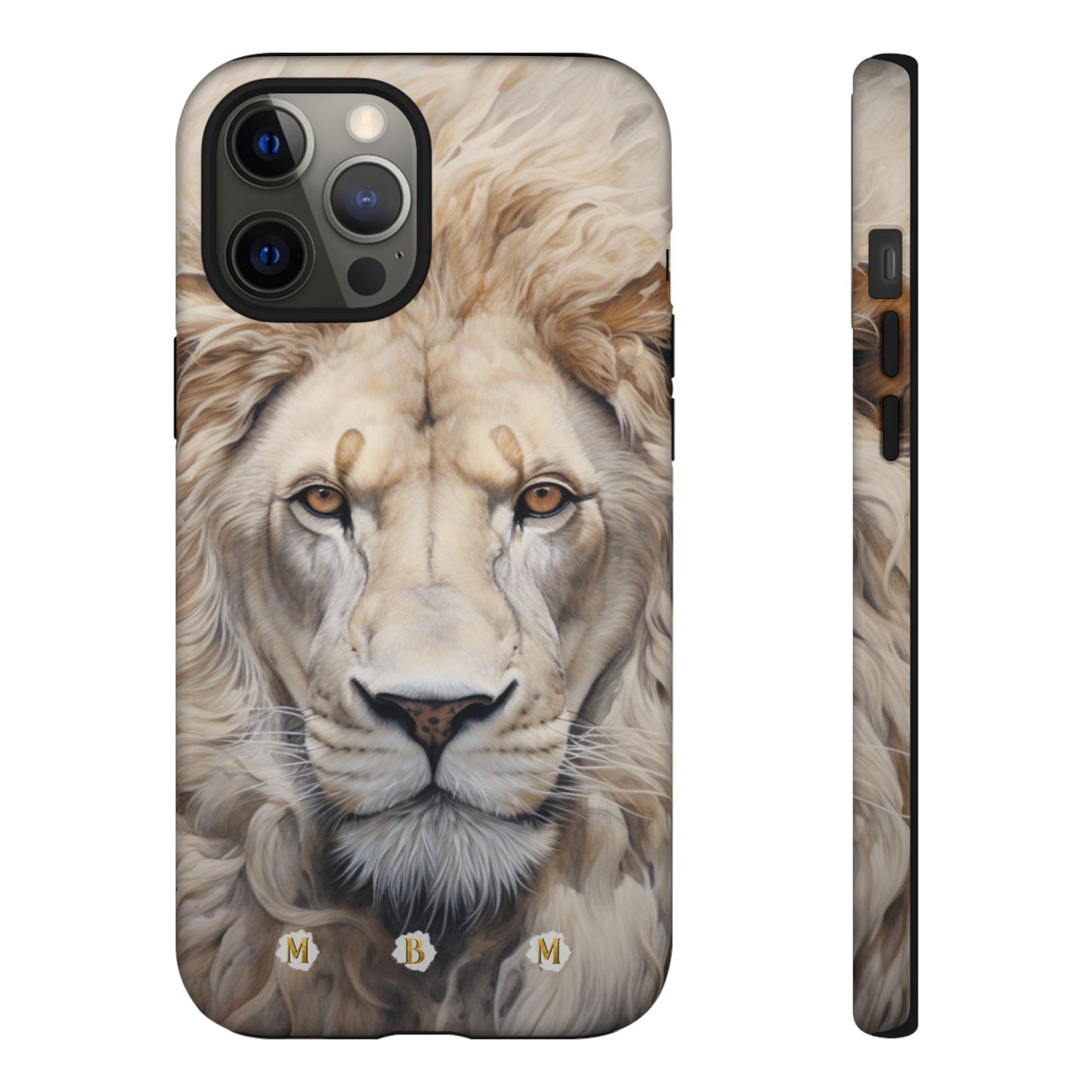 White Lion iPhone Tough Case