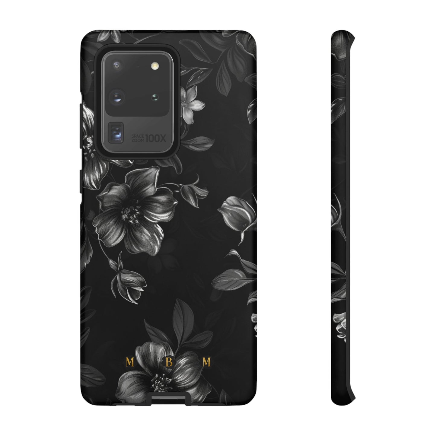 Midnight Flora Samsung Galaxy S Tough Case