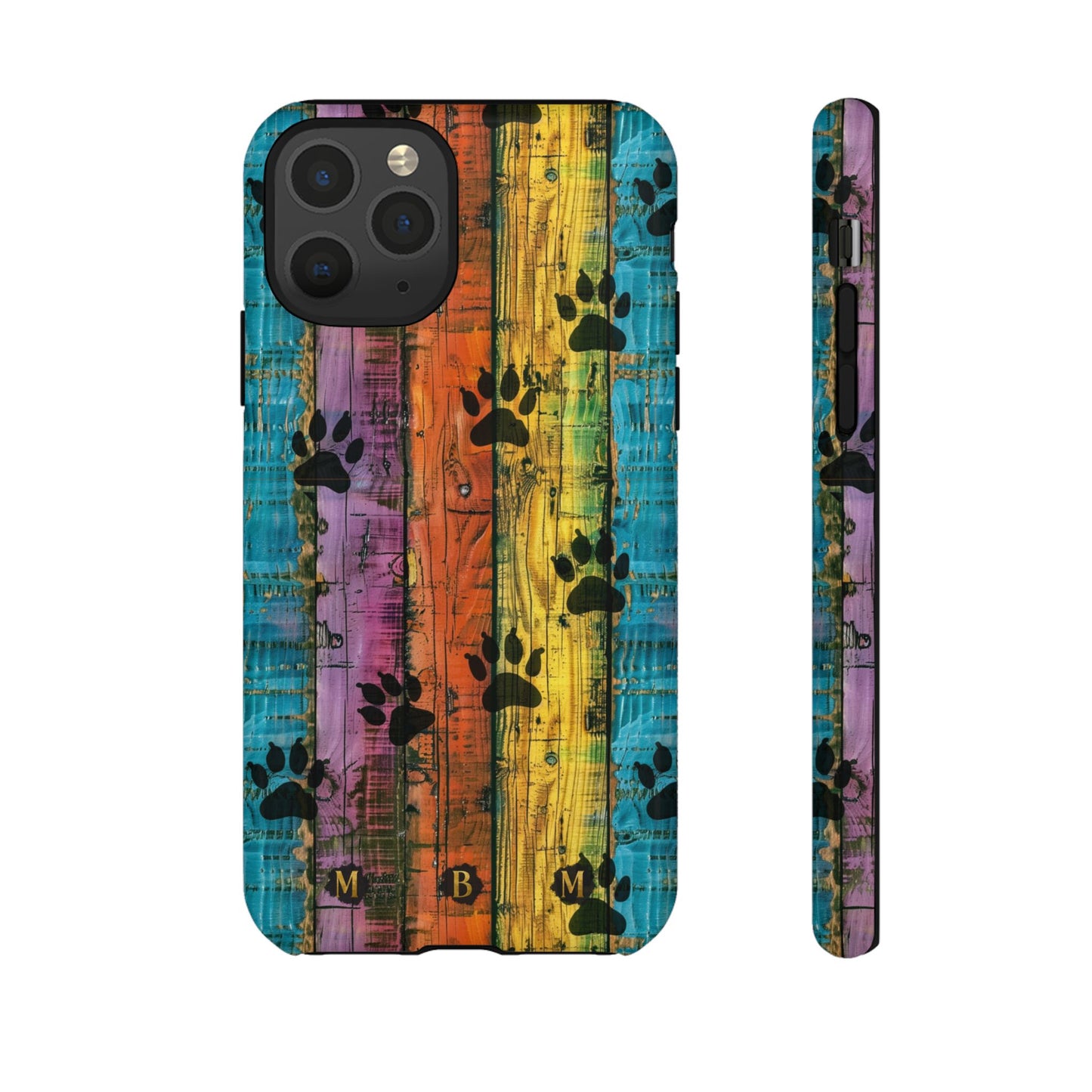 Rainbow Paws iPhone Case