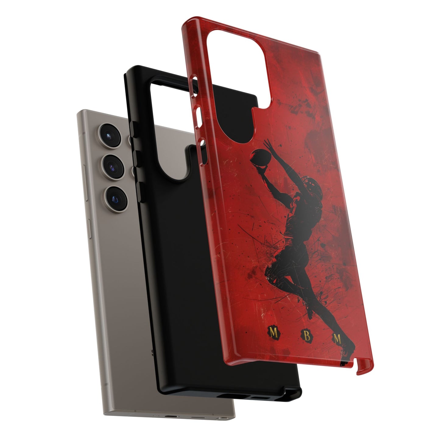 Red 1st & 10 Samsung Galaxy S Tough Case