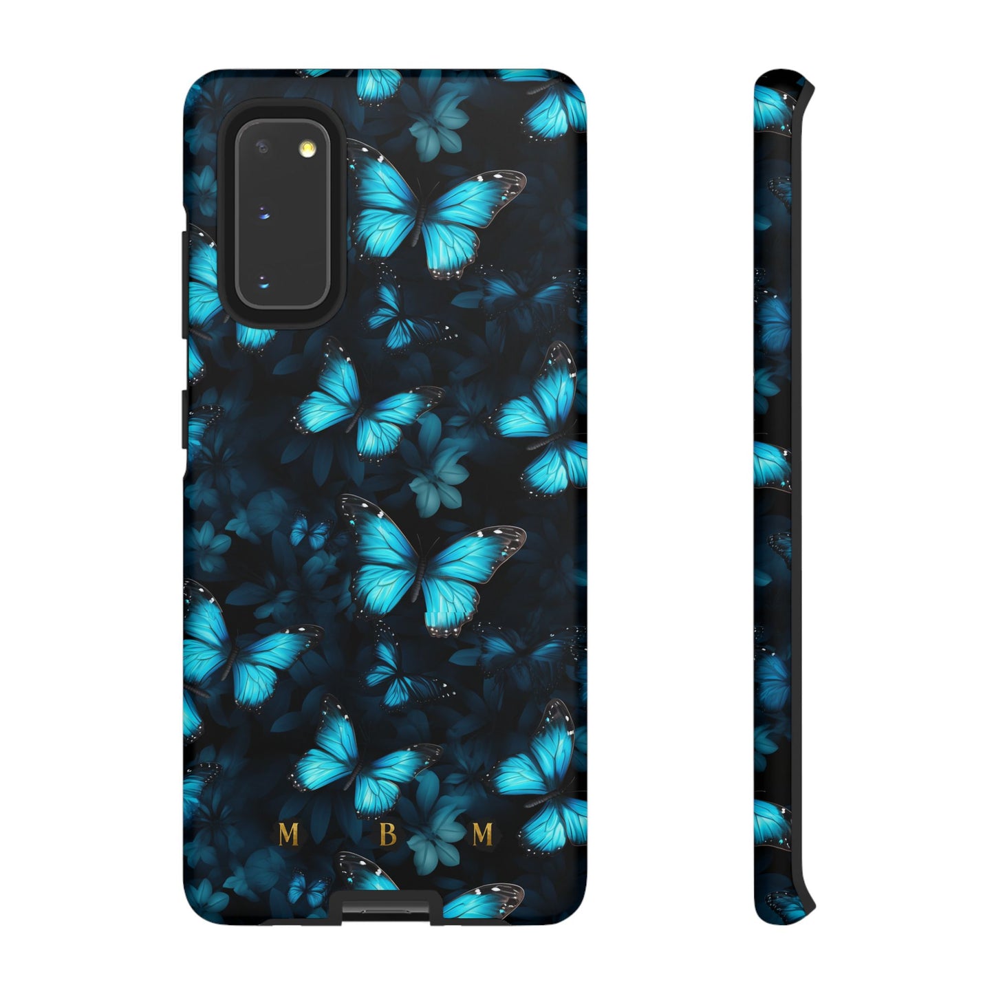 Blue Butterflies Samsung Galaxy S Tough Case