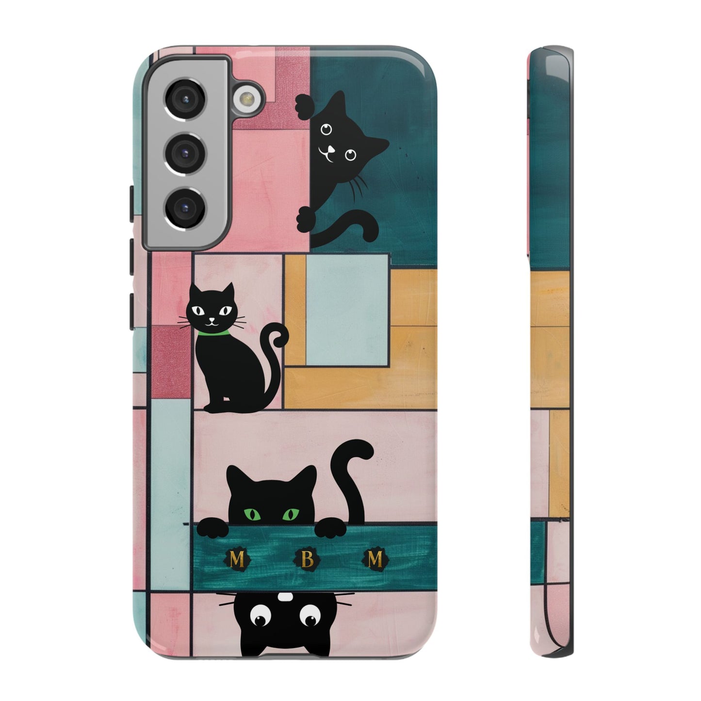 Block Cats Samsung Galaxy S Tough Case